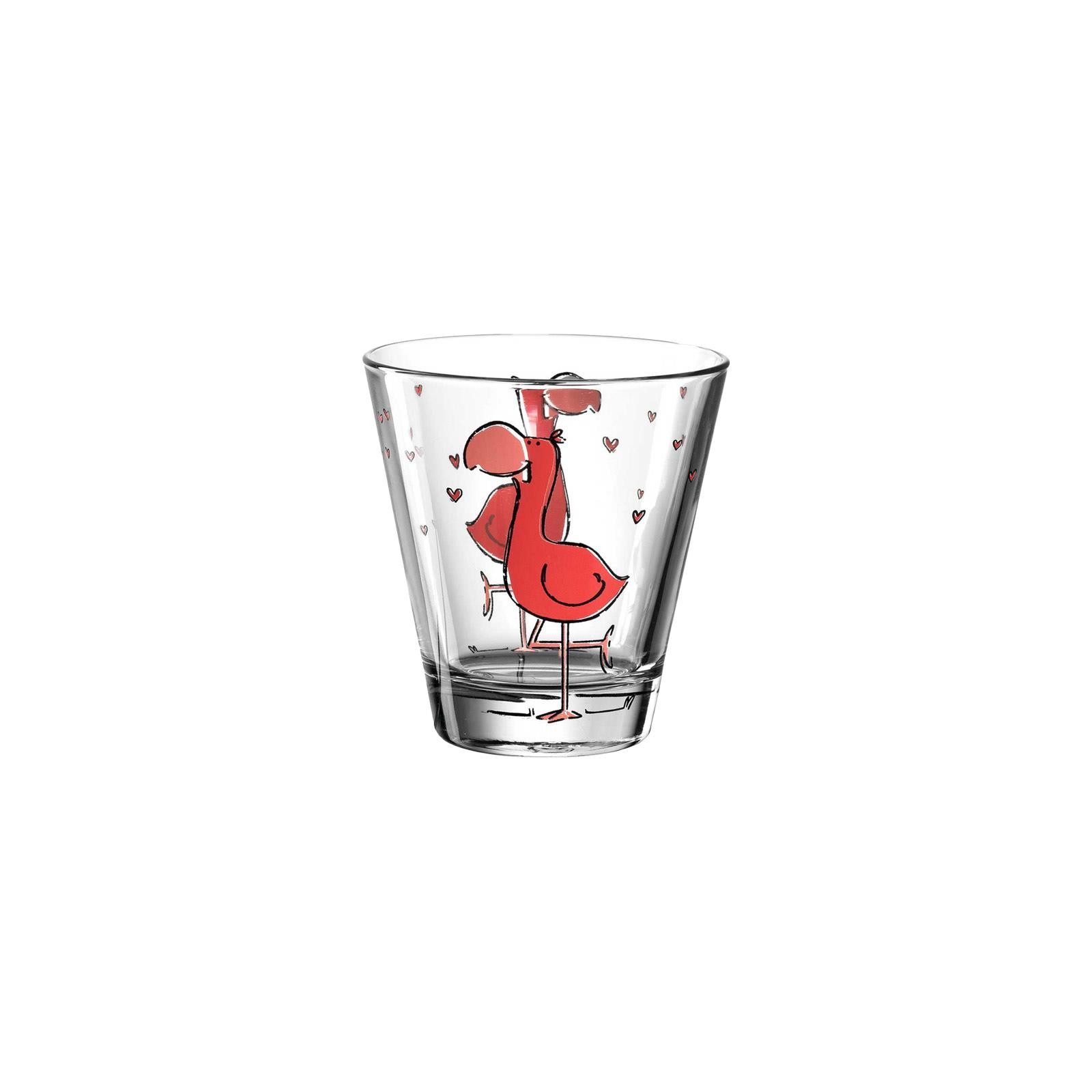 LEONARDO Kinderbecher Bambini Kinderbecher 215 ml 2er Set, 2-tlg., Glas