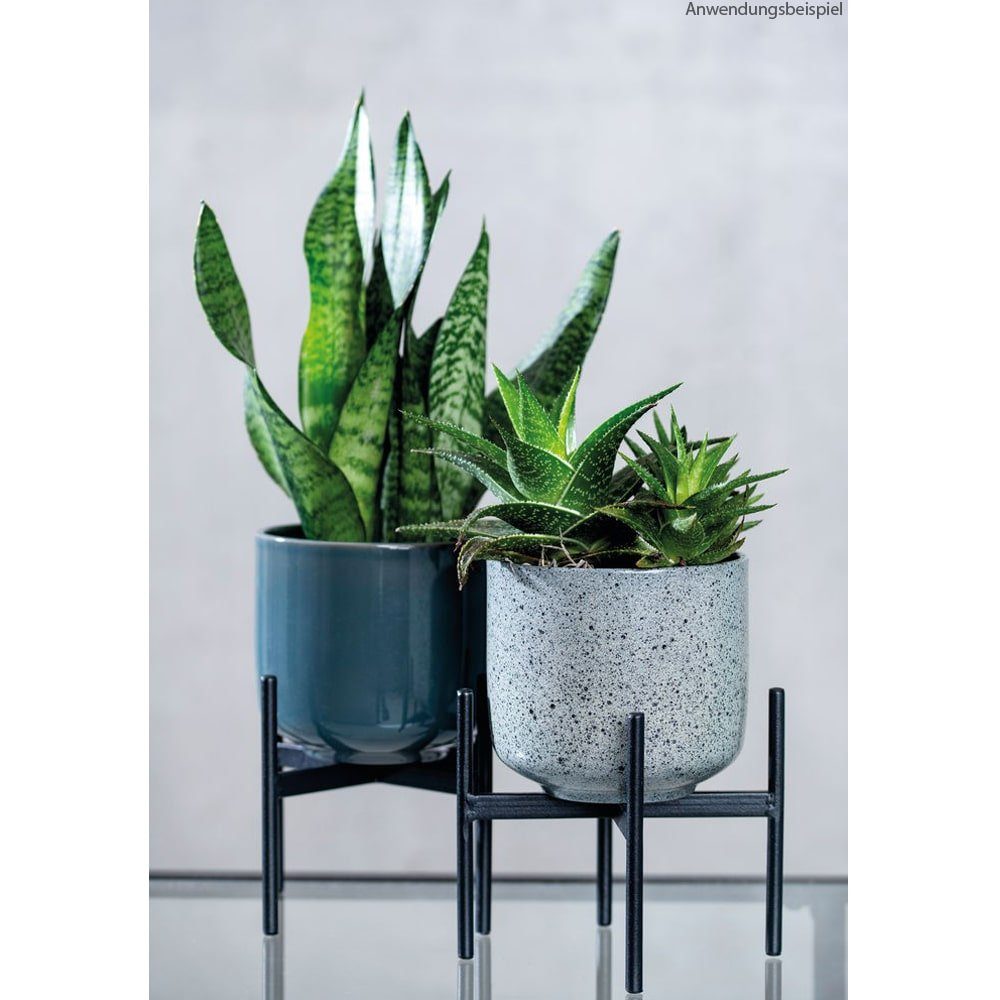 matches21 HOME & HOBBY Blumentopf Blumenständer Pflanzenständer 4 Füße Meta günstig online kaufen