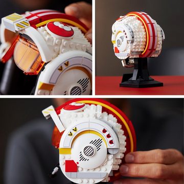 LEGO® Konstruktionsspielsteine »Helm von Luke Skywalker™ (Rot Fünf) (75327), LEGO® Star Wars™«, (675 St), Made in Europe