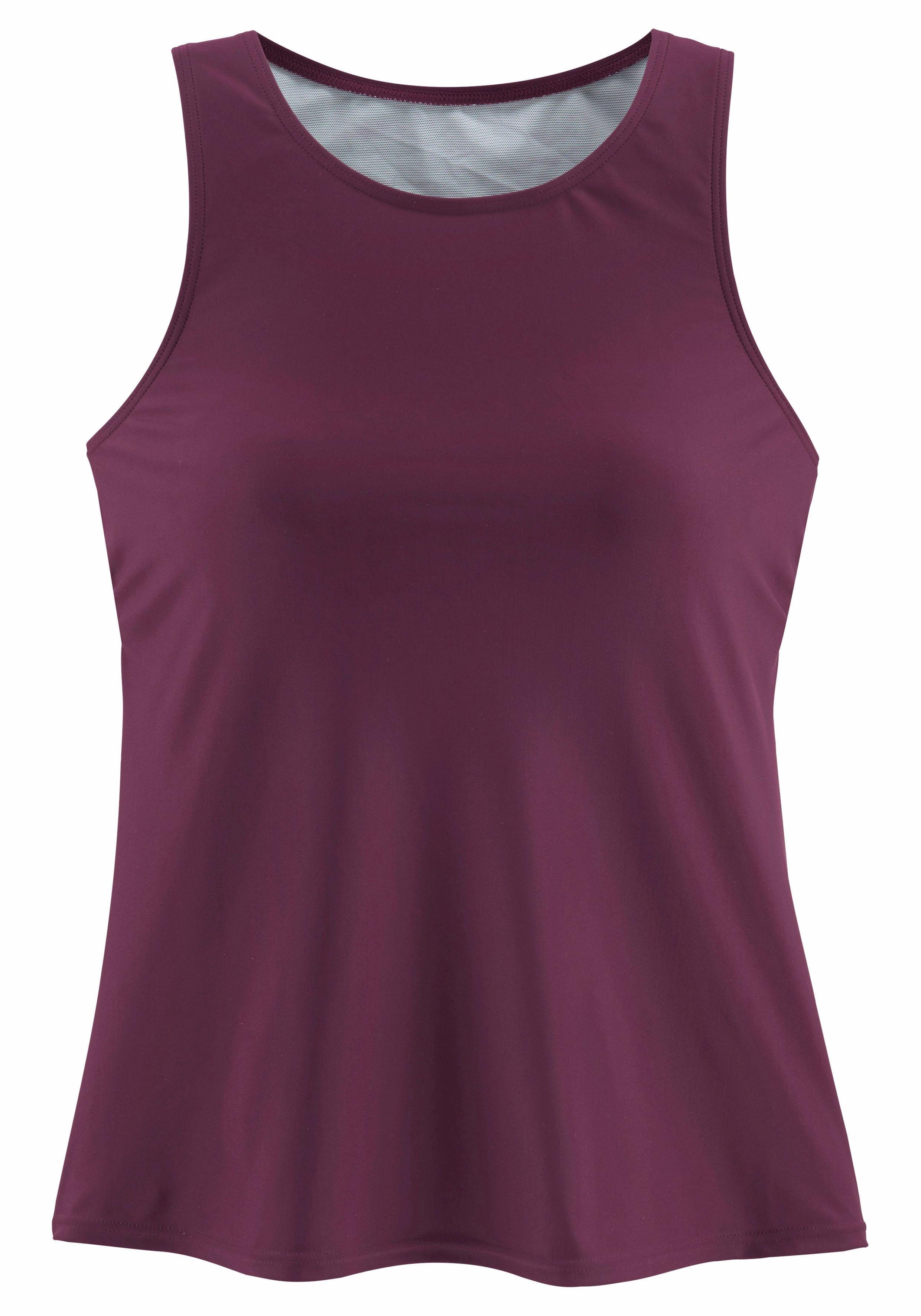LASCANA Bade-Shirt mit Unterbrustgummi mehr