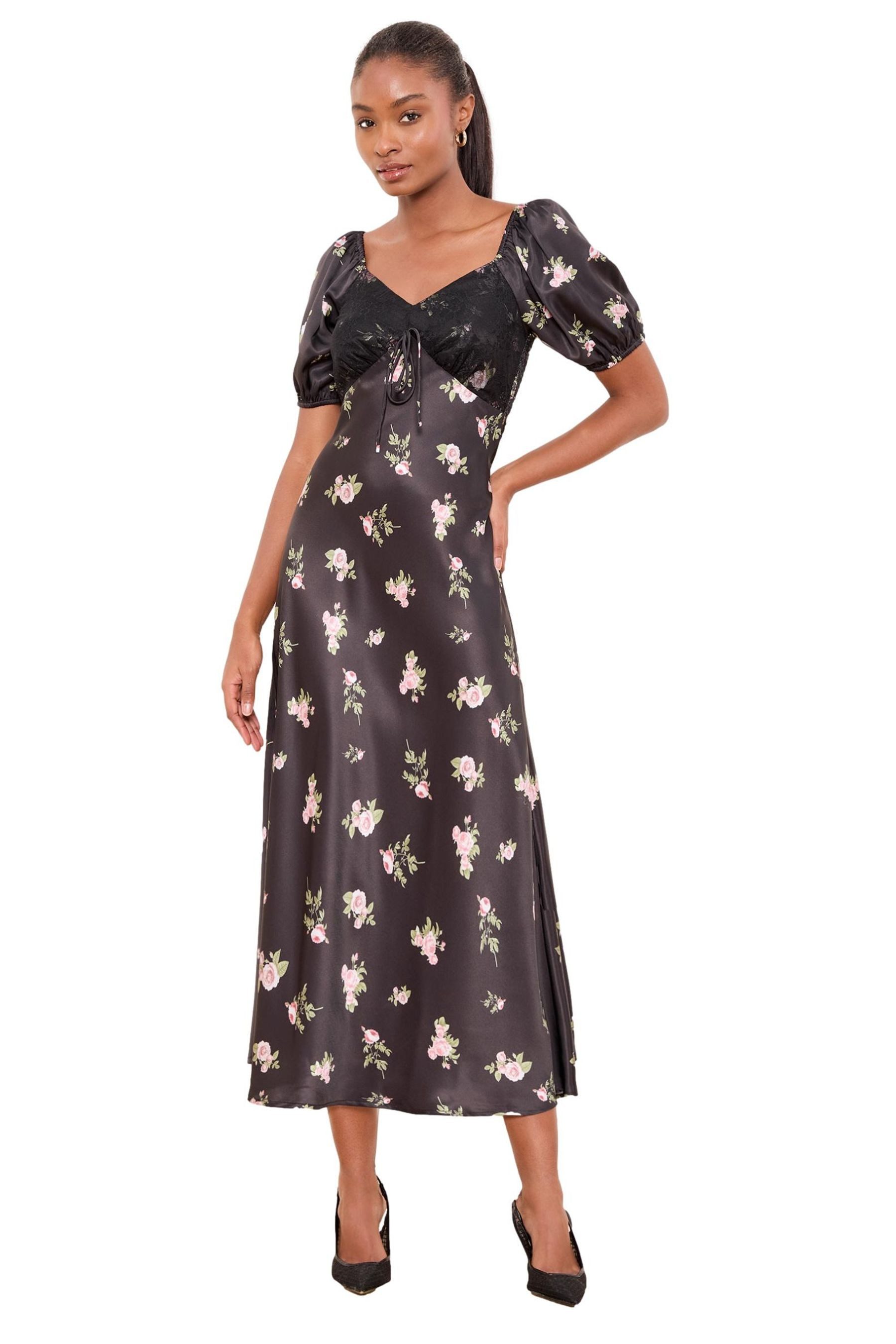 Unterkleid Lipsy Bias Slip-Kleid mit kurzen Ärmeln