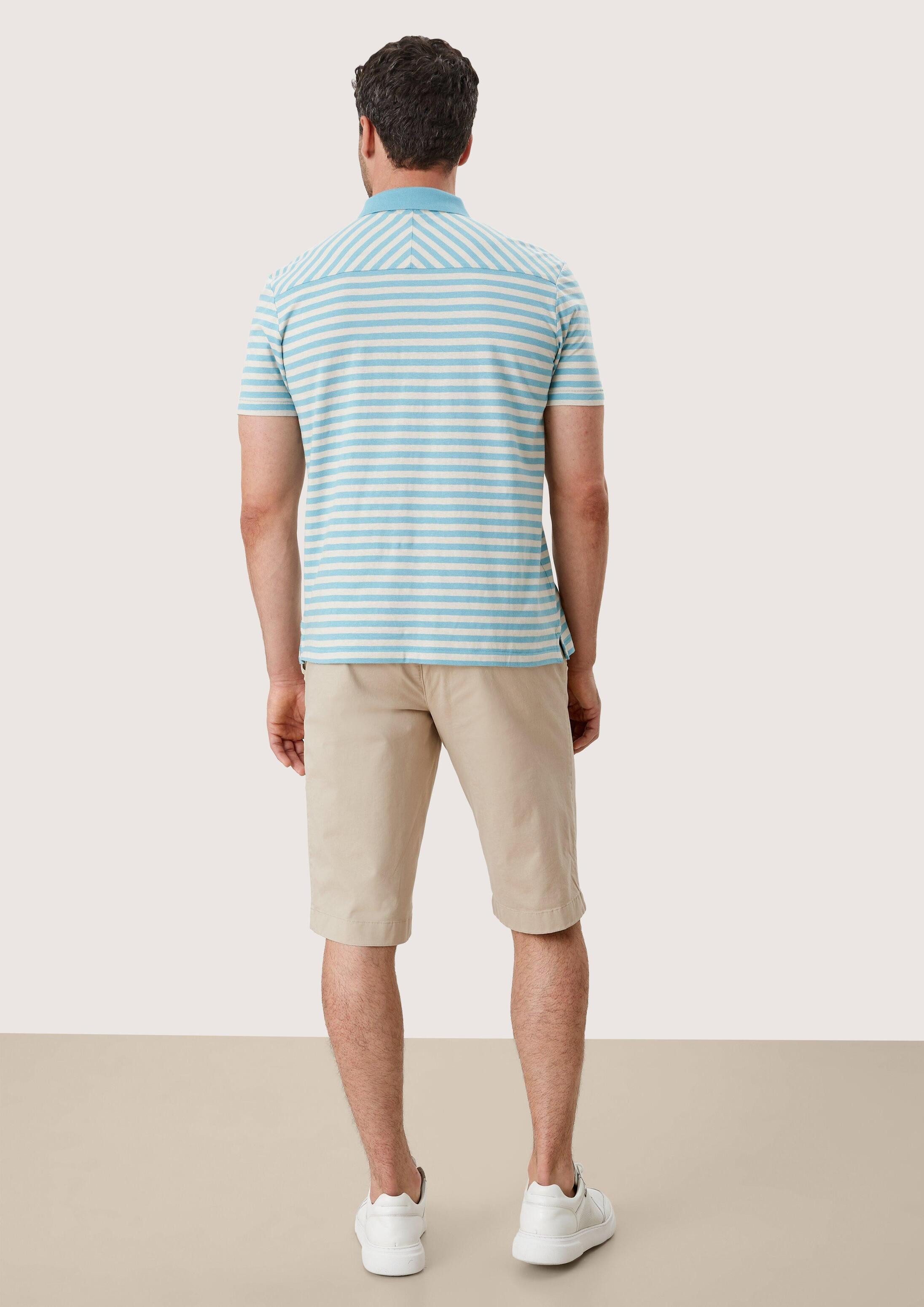 s.Oliver Kurzarmshirt Polo-Shirt Poloshirt mit Streifen