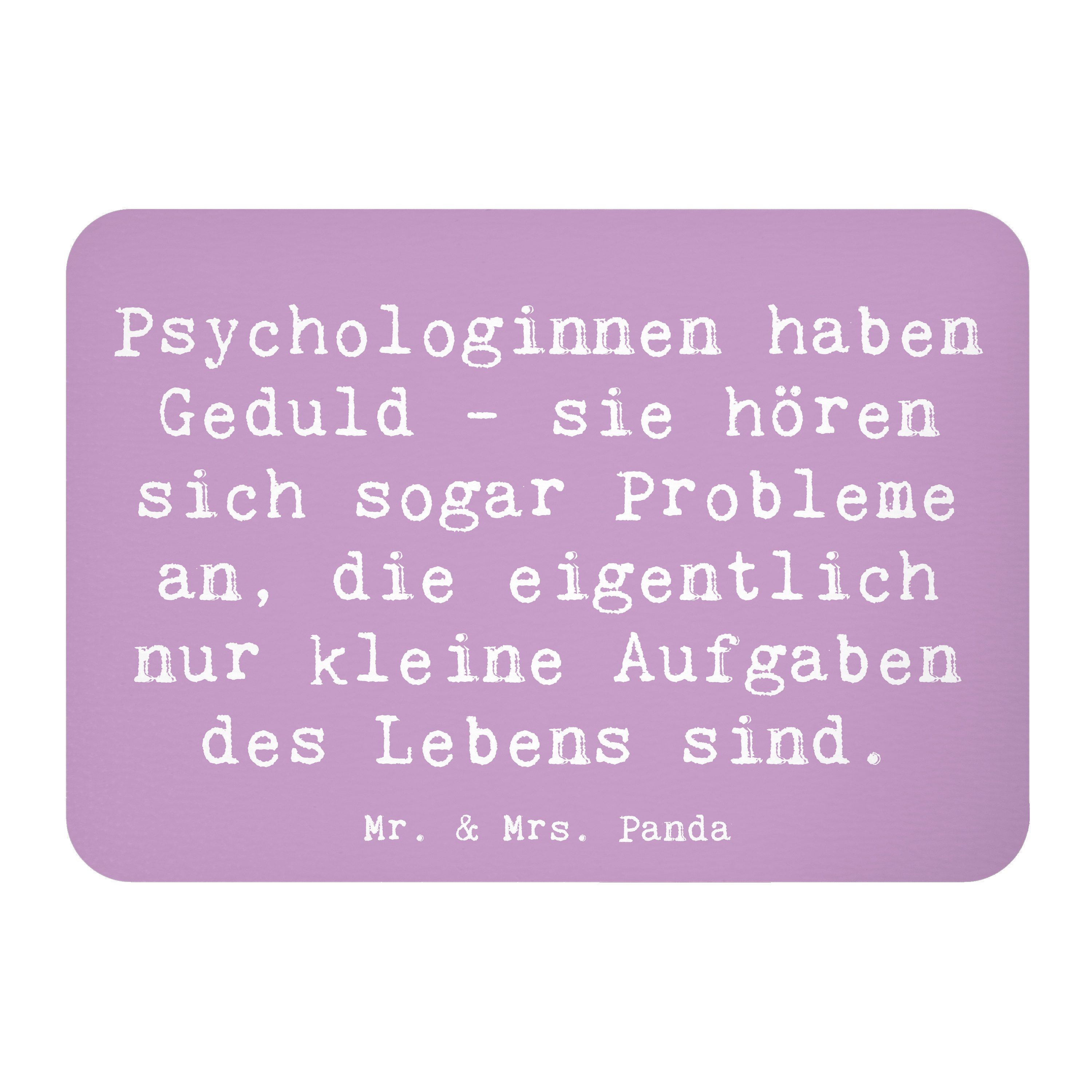 Magnet Spruch Geduldige Psychologin - Lavendeltraum - Geschenk, Bewunderung