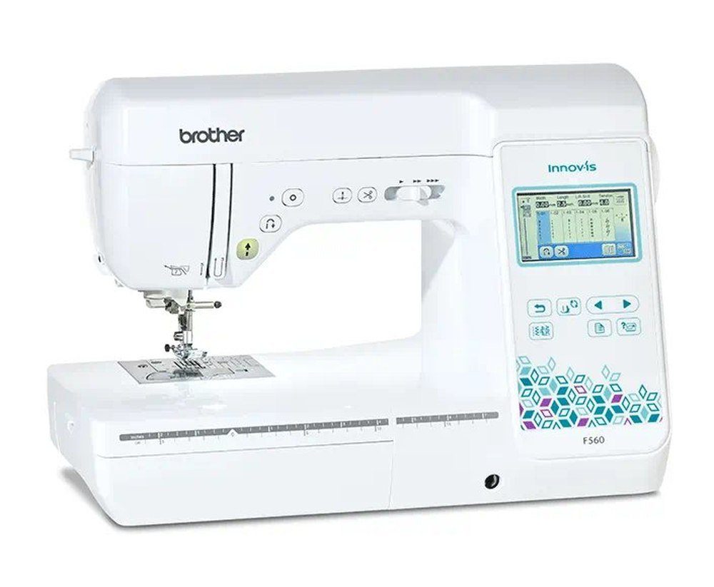 Brother Nähmaschine Brother Innov-is F560, 241 Programme, Seitlicher Stofftransport, 19 cm Durchgangsbreite