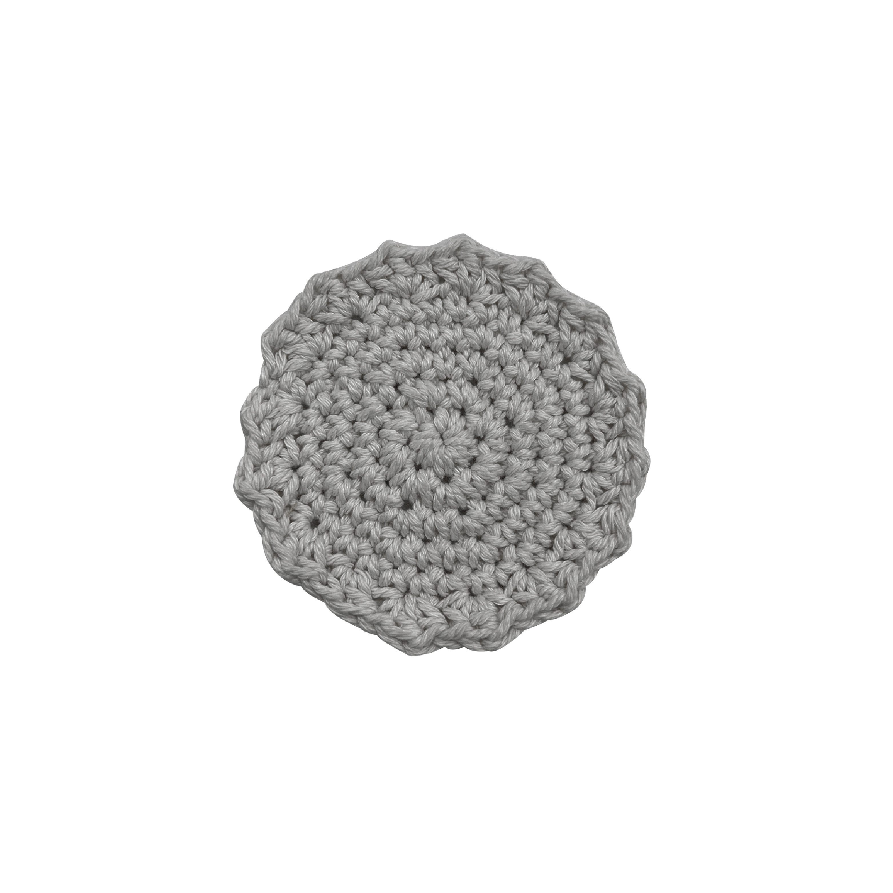 Nuts Glasuntersetzer Handgemachte Untersetzer aus 100% Bio-Baumwolle