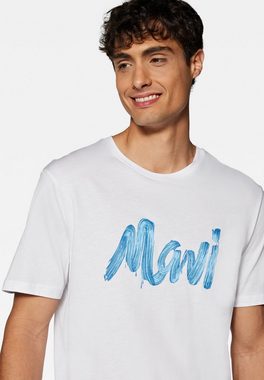 Mavi Rundhalsshirt MAVI PRINTED TEE T-Shirt mit Front-Print