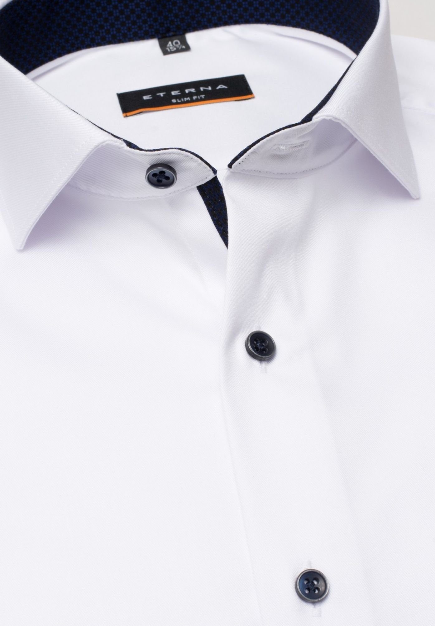 Eterna Langarmhemd Slim Fit slim fitHaifisch günstig online kaufen