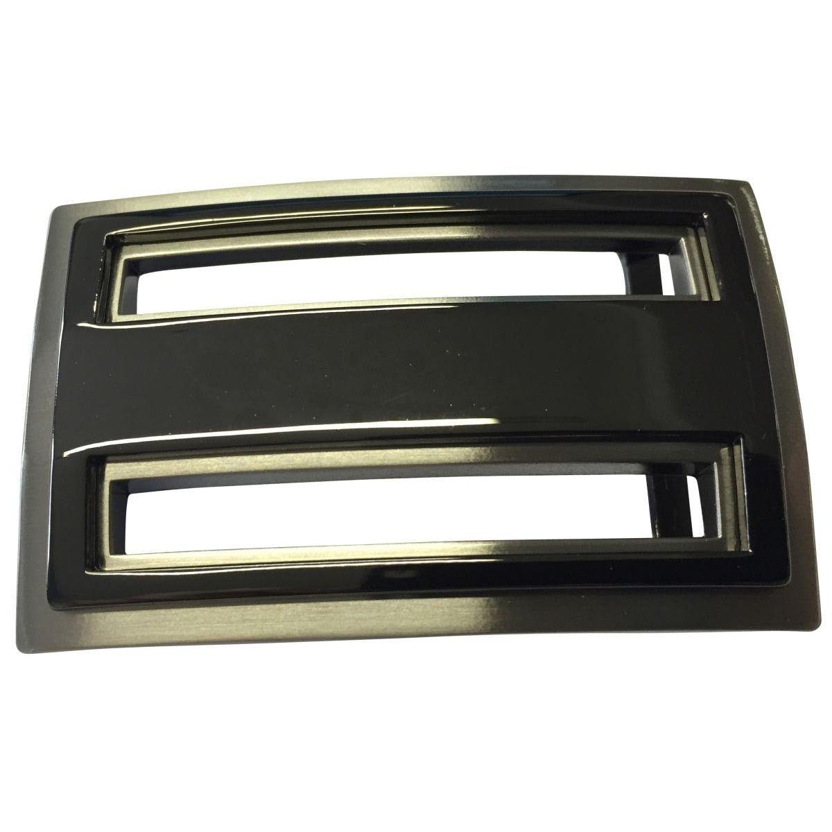 BELTINGER Gürtelschnalle geschwärzt 3,5cm - Gürtelschließe 30mm - Für Gürtel bis zu 3cm Breite (1-St)