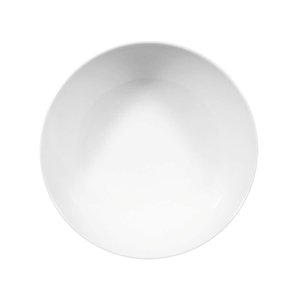 Seltmann Weiden Schüssel Lido Weiß, Porzellan, d: 20 cm / h: 6,5 cm / 1,15 L