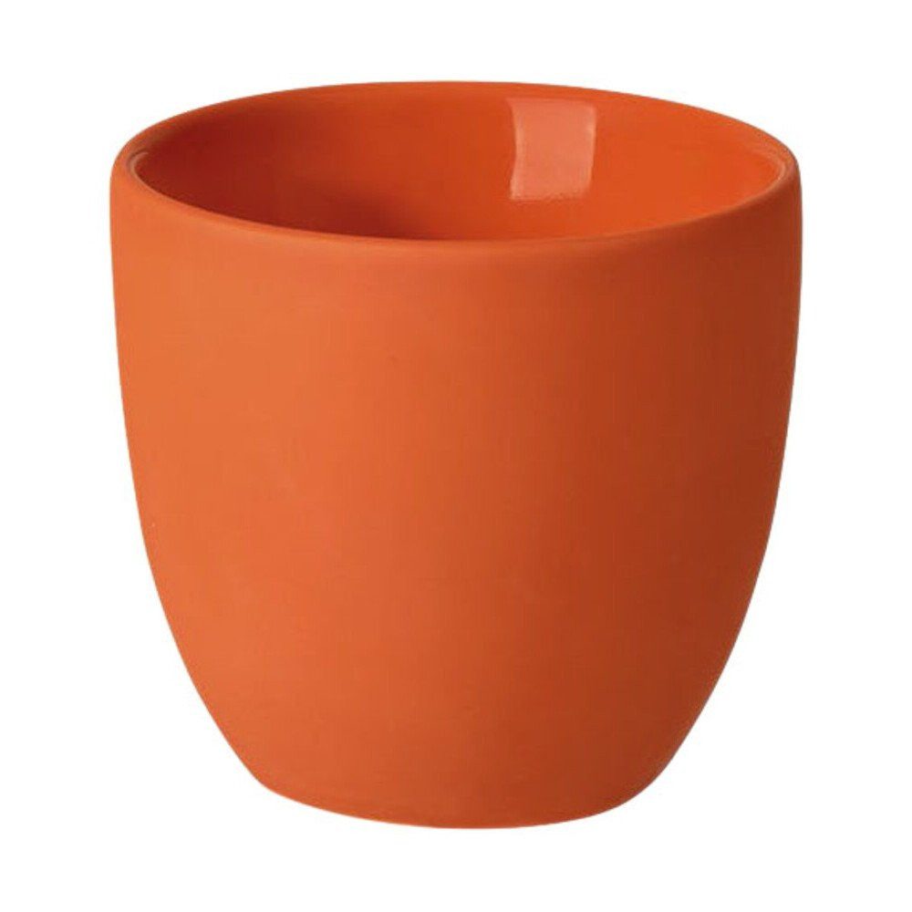 Rosenthal Espressotasse The Cup+ Juicy Tangerine Espressobecher 0,08 l, Porzellan, The Cup+ Juicy Tangerine Espressobecher, Ø6,3cm, Porzellan, orange
