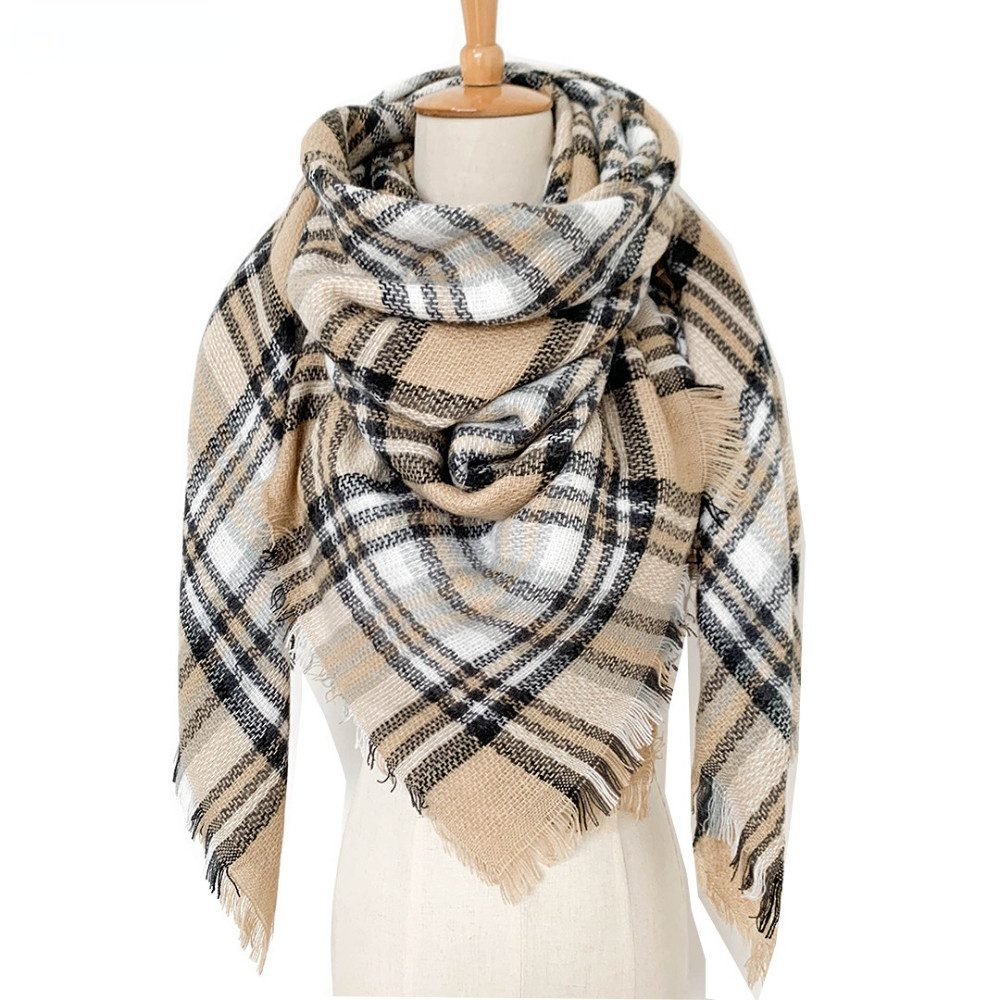 Blusmart Dreieckstuch Frauen Winter Schal Dreieck, günstig online kaufen