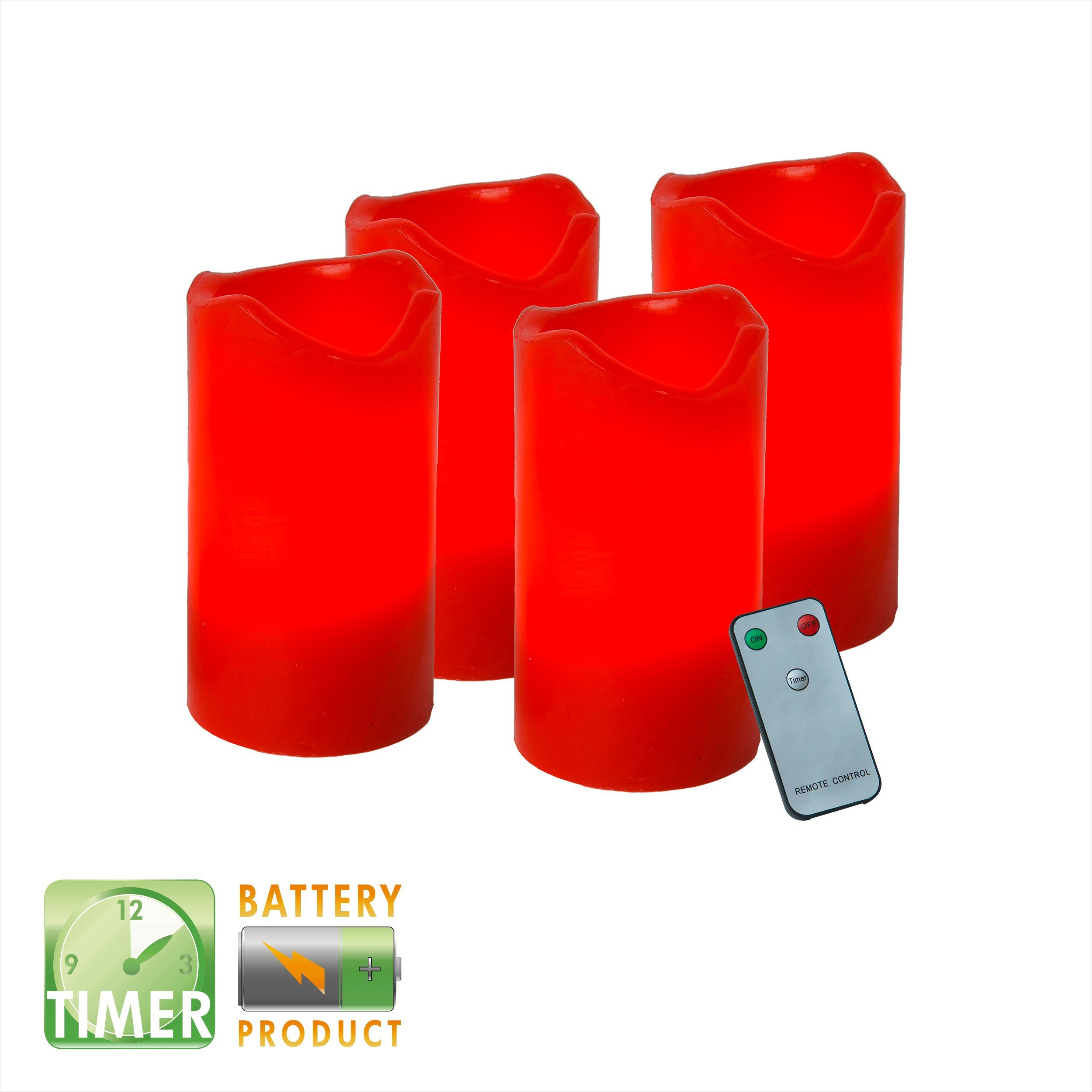 STAR TRADING LED-Kerze Advent (1-tlg)