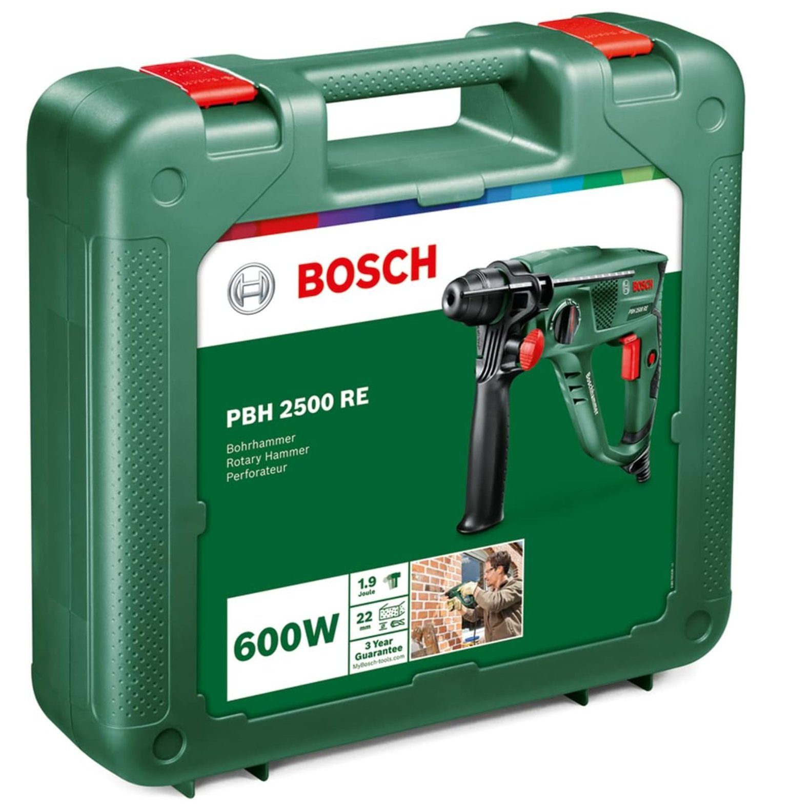 Mit Bosch Koffer 600 230 Professional W, Universal, 2500 PBH Bohrhammer V, RE