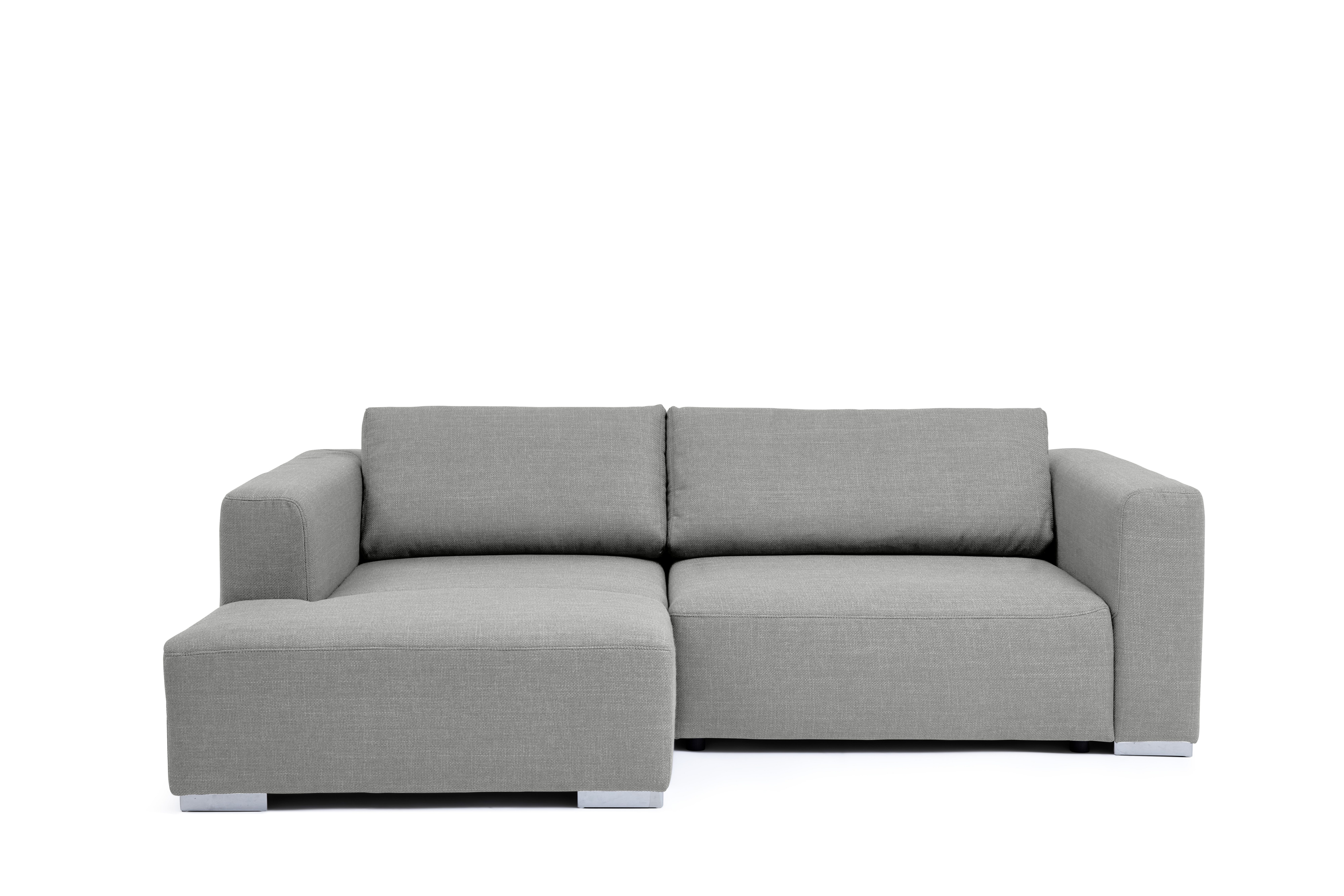 TOM TAILOR HOME Ecksofa HEAVEN – kubisches Sofa im klassischem Look – mit festem Sitz, optional mit Schlaffunktion – in vielen schönen Stoffen