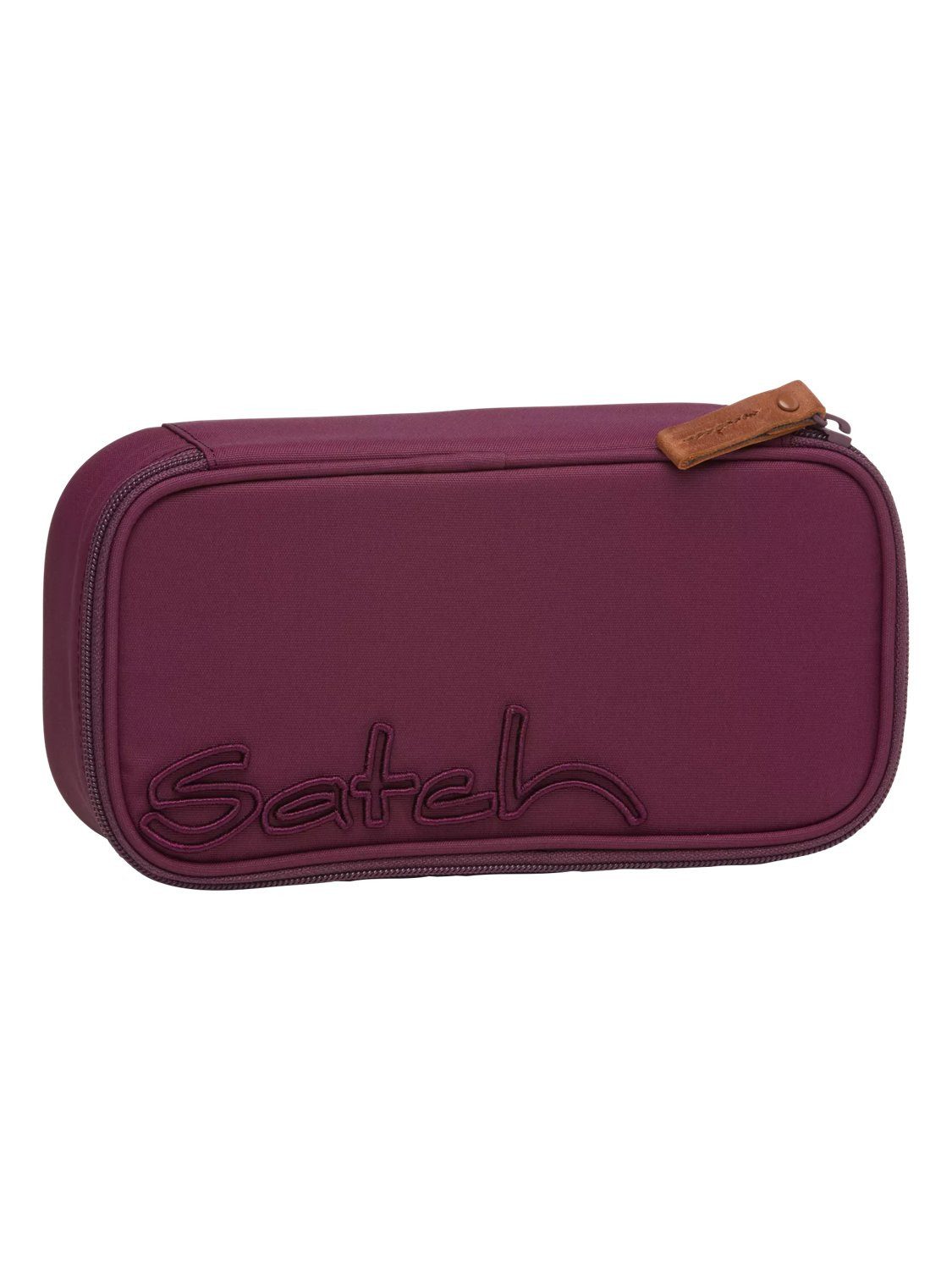 Satch Federmäppchen Schlamperbox, (2-tlg), inklusive Geodreieck und Stundenplan