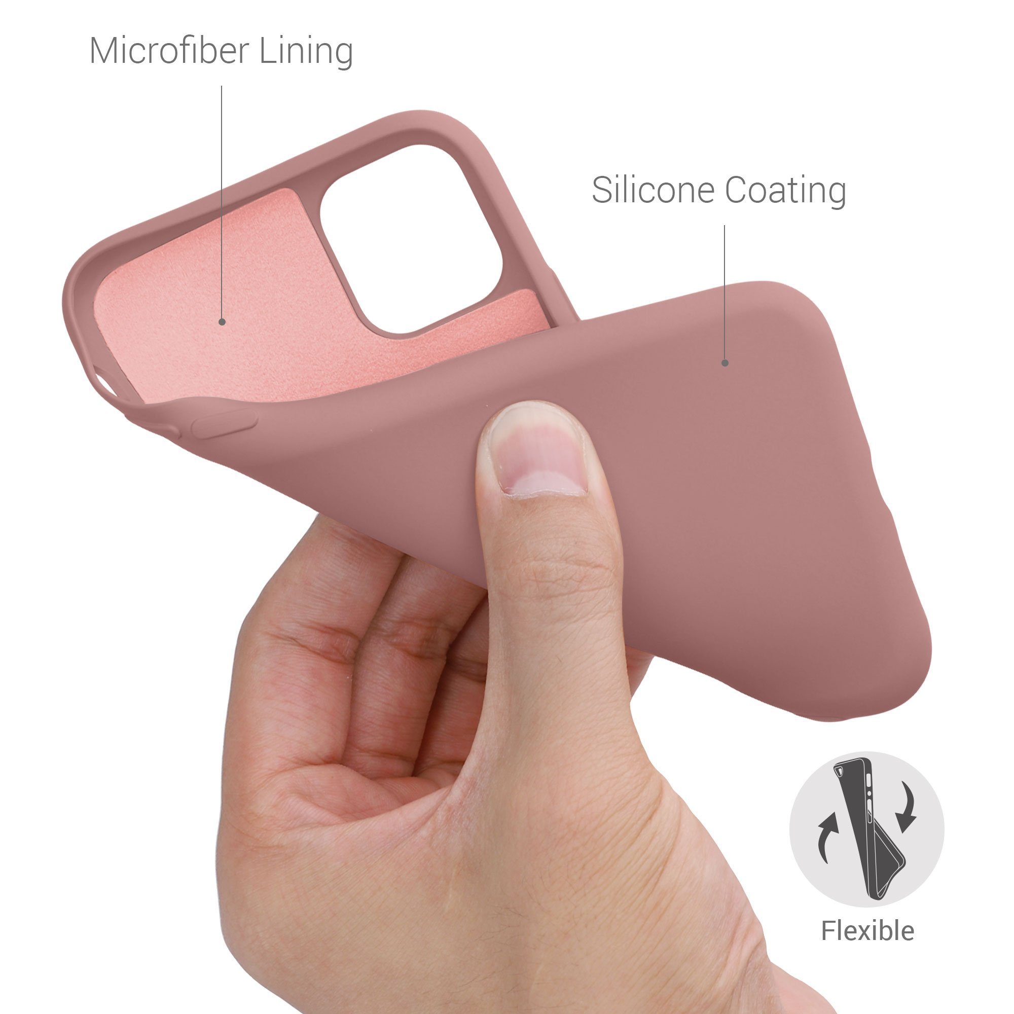 kwmobile Handyhülle Slim Case für Apple iPhone 11, Hülle Silikon Handy - Handyhülle gummiert