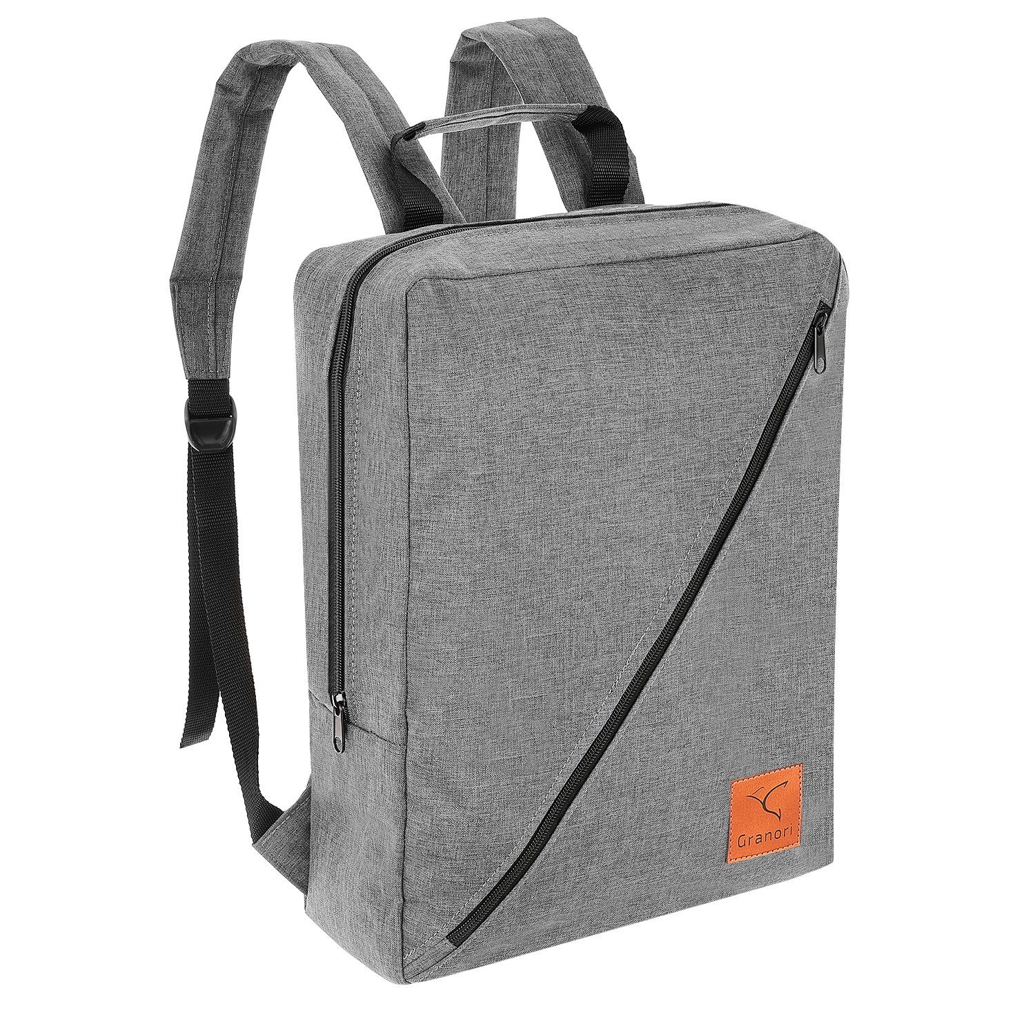 Reiserucksack 40x30x10 cm Handgepäck für Lufthansa, extra leicht und abschließbar