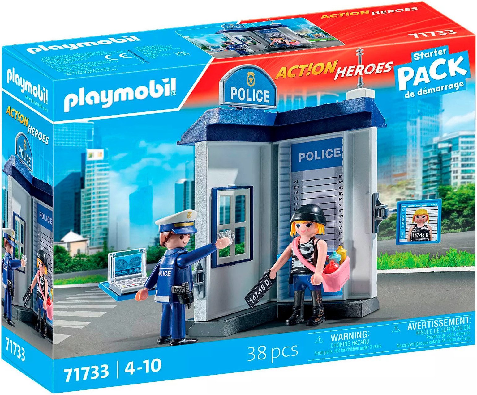 Playmobil® Polizei Ermittlungszimmer (71733), Playmobil Action Heroes Konst günstig online kaufen