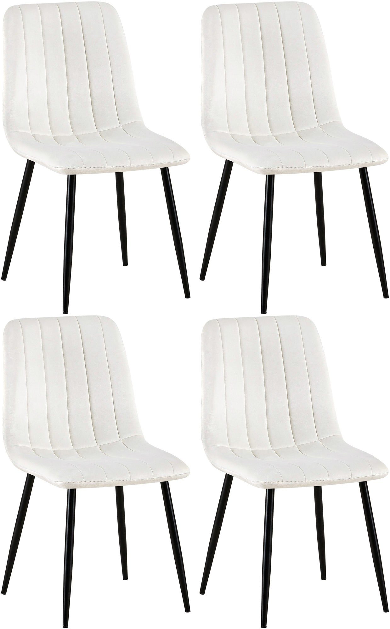 CLP Esszimmerstuhl Dijon (4er Set), gepolstert, günstig online kaufen