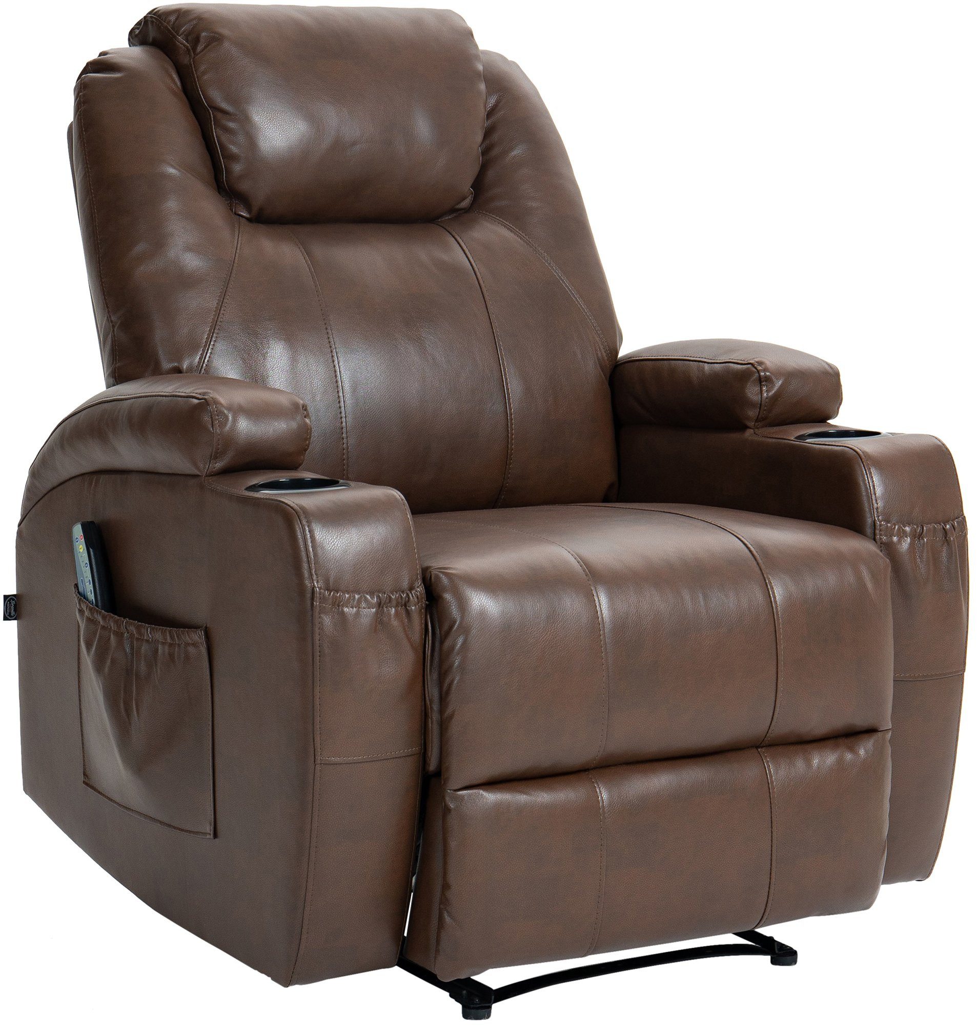 CLP Ohrensessel Galena, mit Massage-Funktion, Sessel mit Fußablage günstig online kaufen