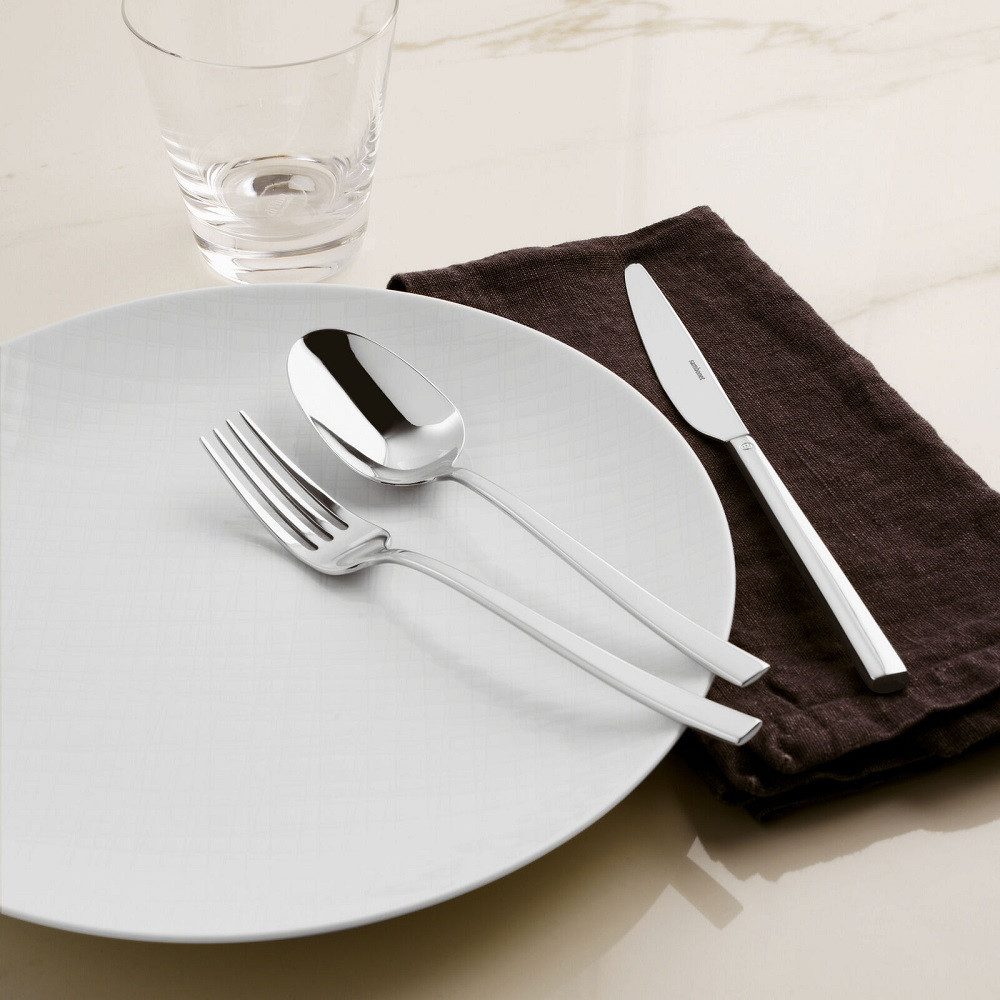 sambonet Besteck-Set Sambonet Rock Mirror Stahl Besteck-Set 60-tlg., 12 Personen, Edelstahl