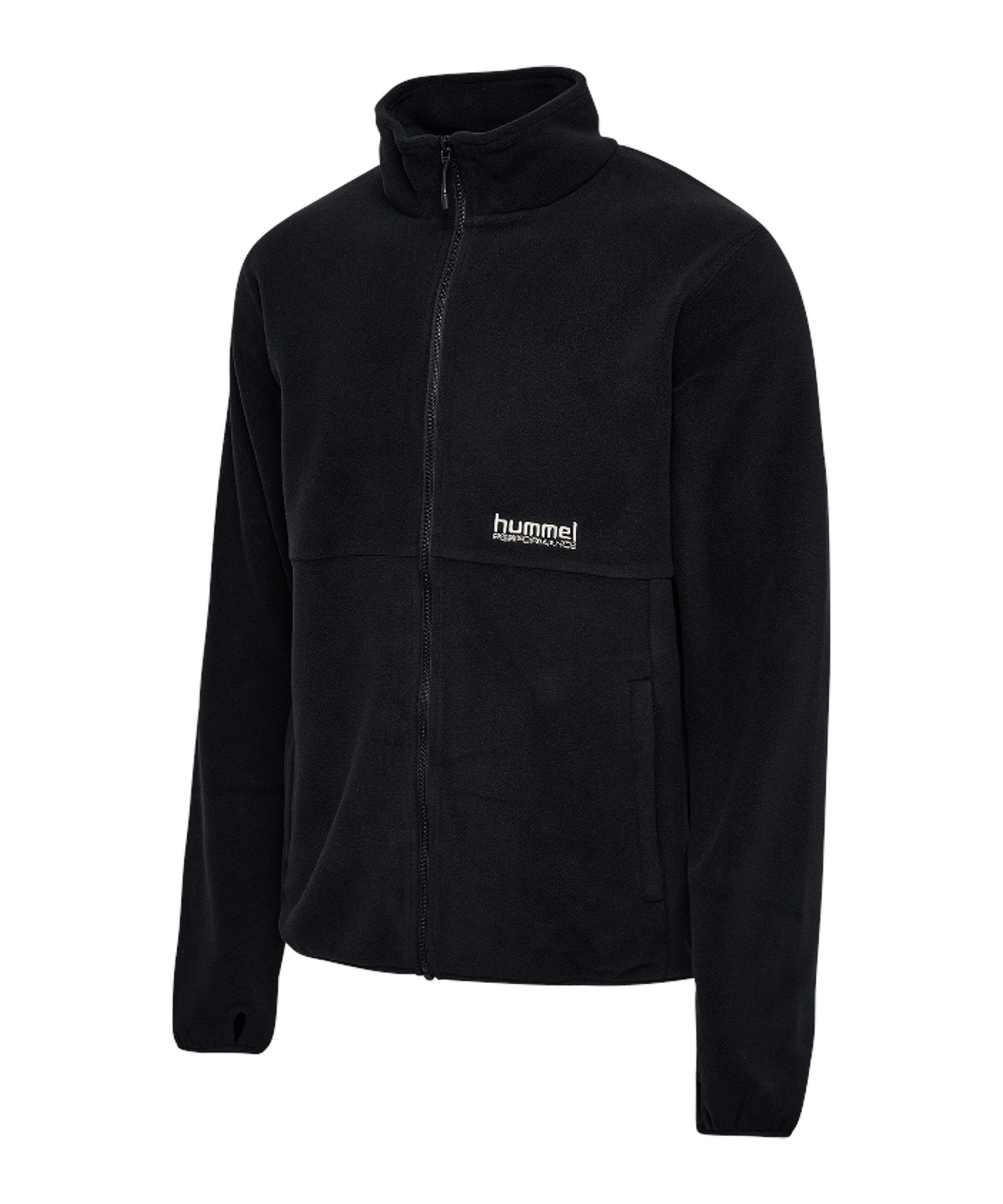 hummel Sweatjacke Hummel Pulse Fleece Jacke Freizeitjacken Herren Polyester