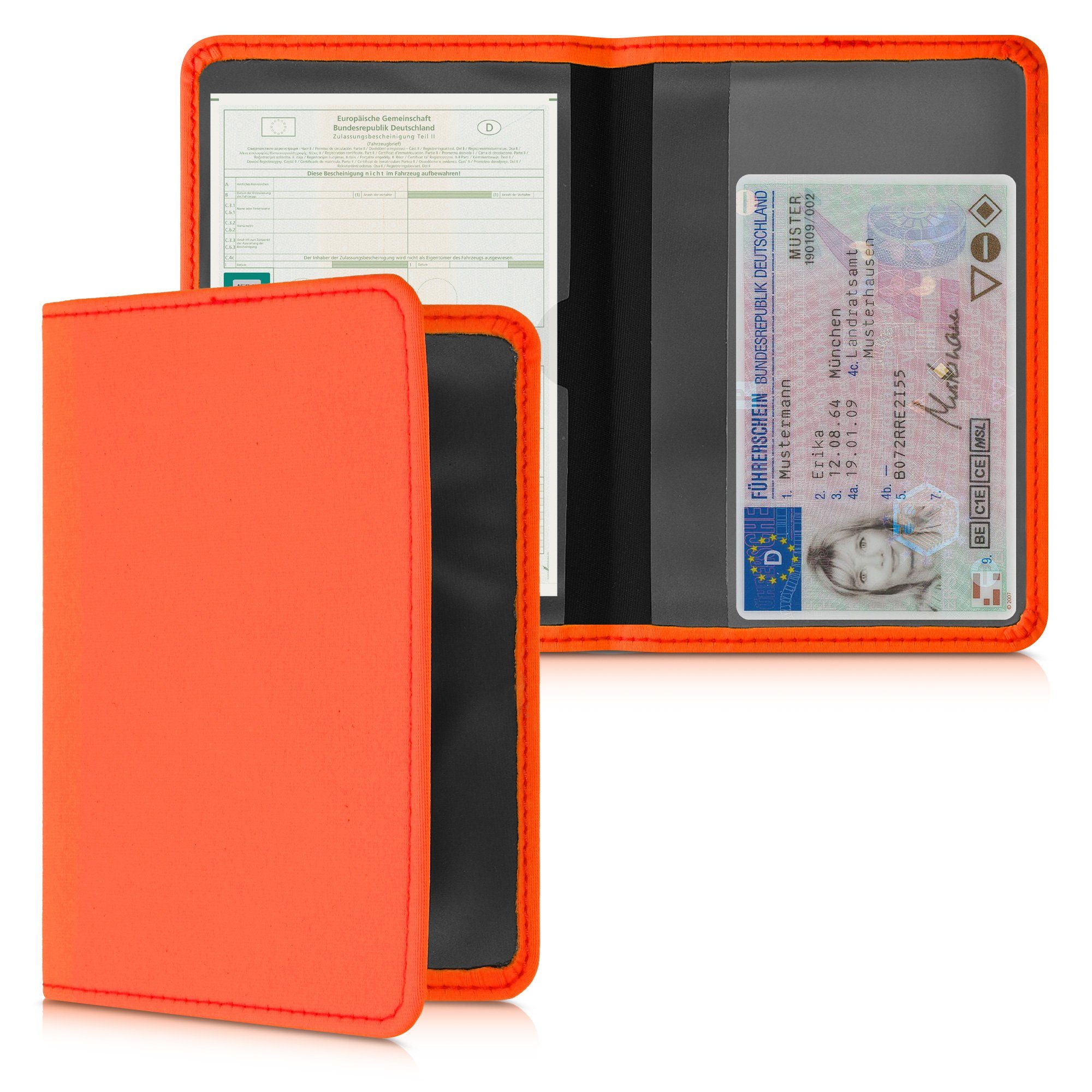 kwmobile Etui Fahrzeugschein Hülle mit Kartenfächern, günstig online kaufen