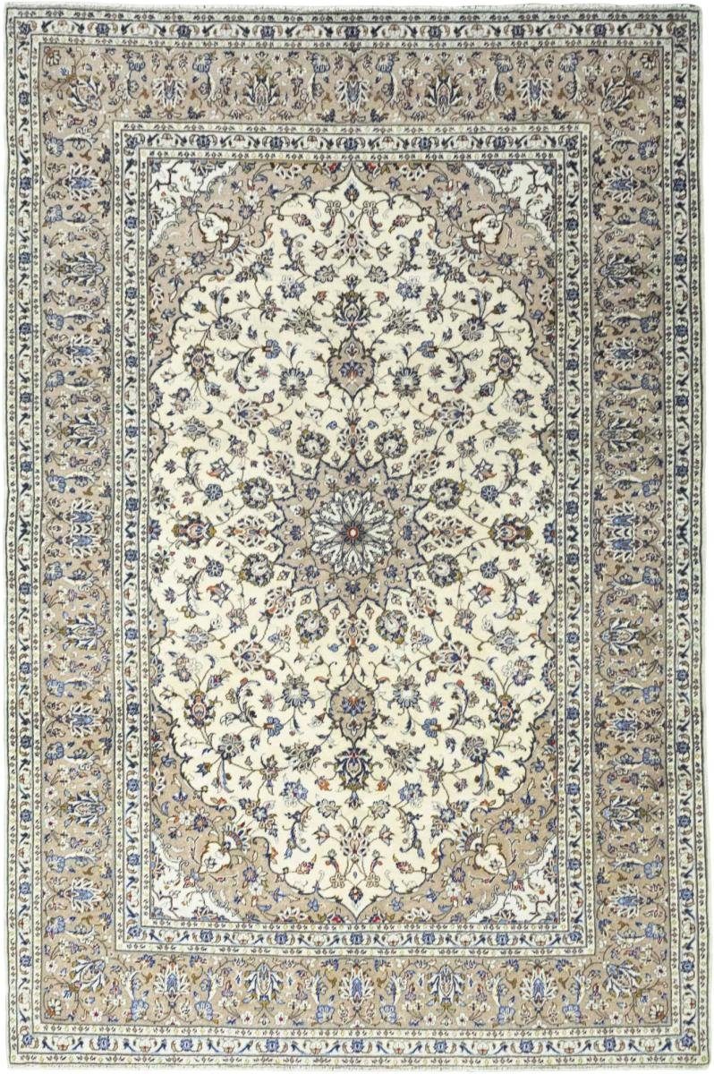 Orientteppich Keshan 199x299 Handgeknüpfter Orientteppich / Perserteppich, Nain Trading, rechteckig, Höhe: 12 mm