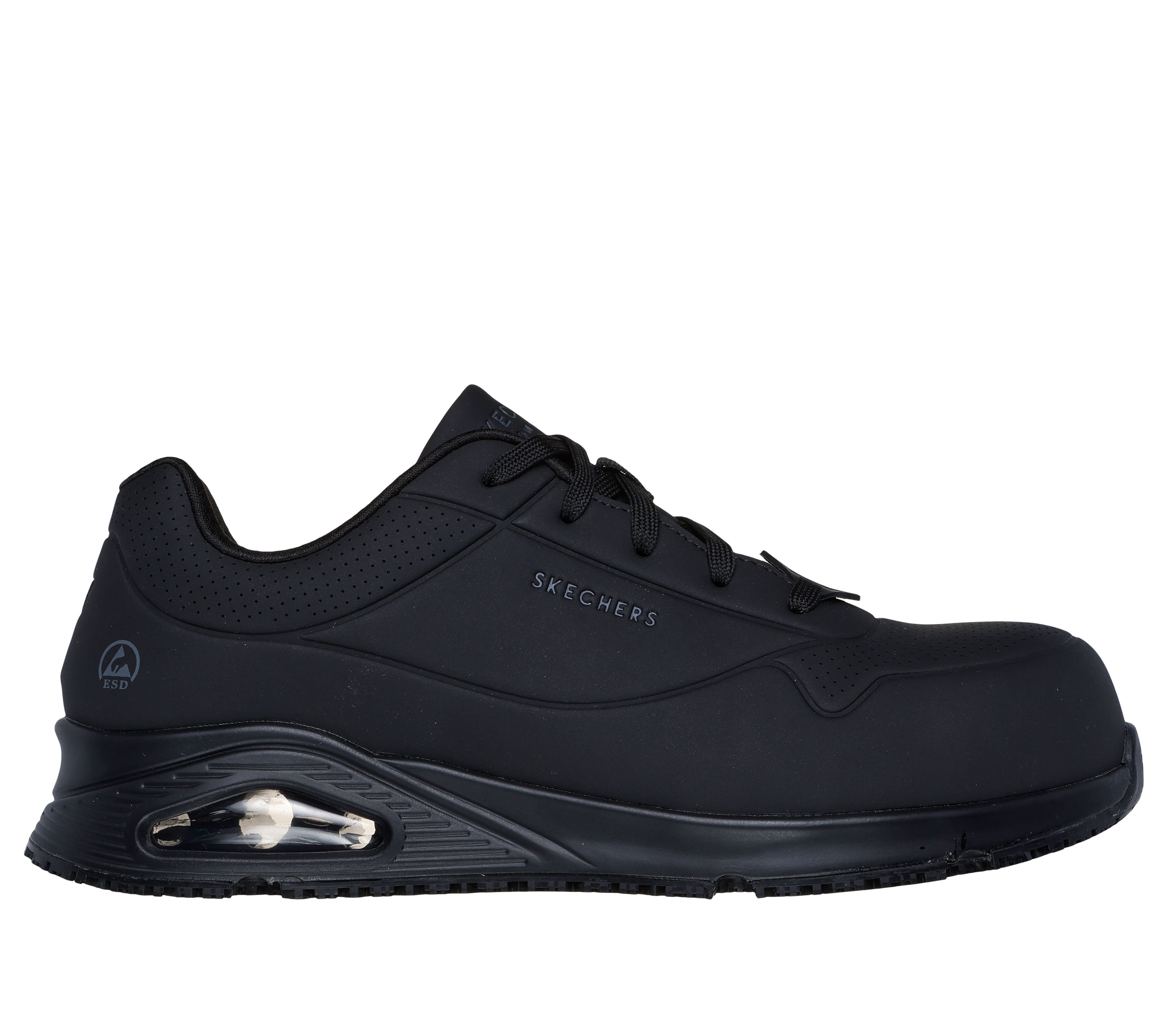 Skechers Work DOLTIN UNO SR Herren S1P Arbeitsschuh zertifiziert nach S1 P SRC + ESD, EN ISO 20345:2016 – Bild 2 von 5