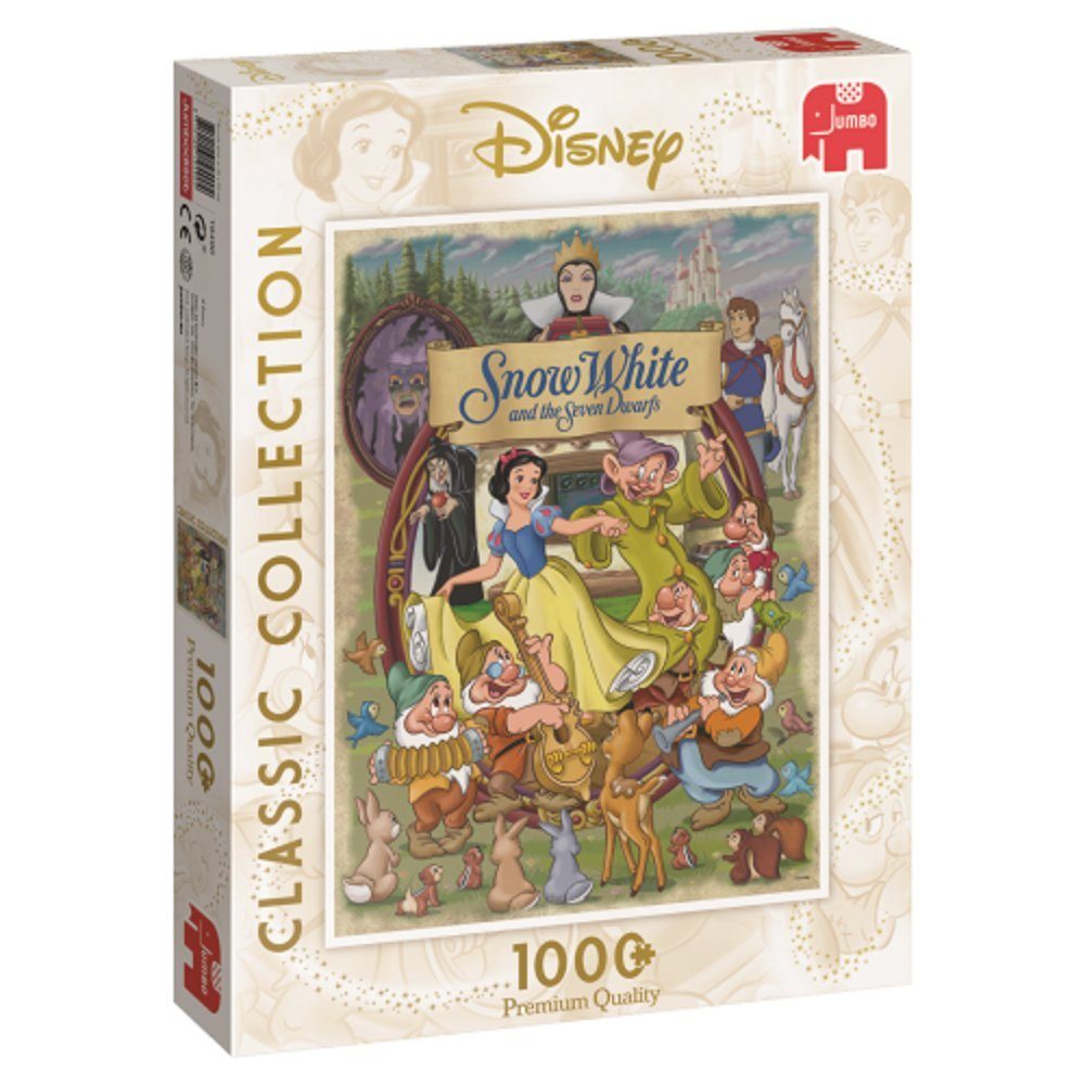Puzzle Jumbo 19490 Snow White 1000 Teile Classic Collection Puzzle
