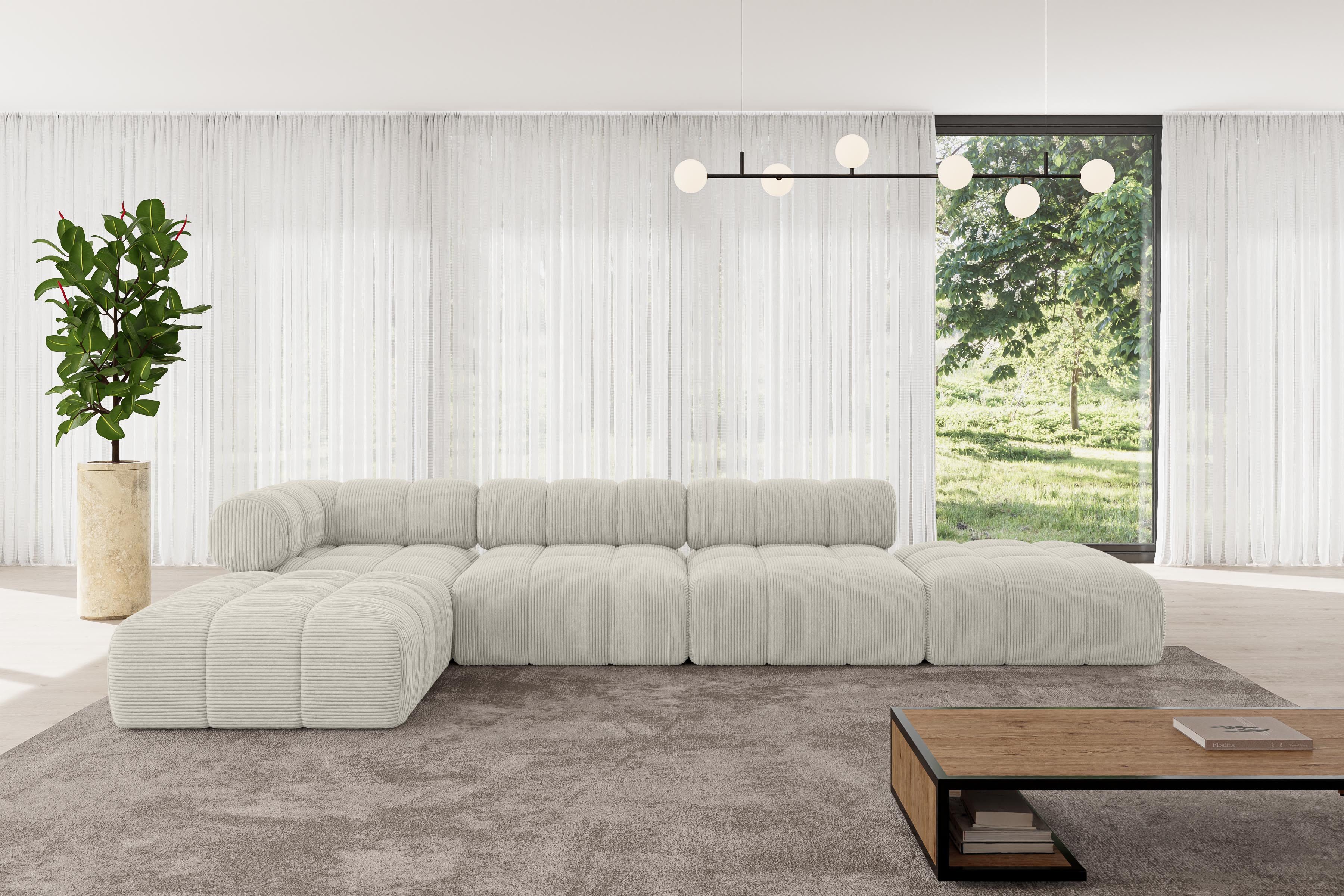 ALTDECOR Ecksofa Kerru-L2, Sofa Praktische Bequeme günstig online kaufen