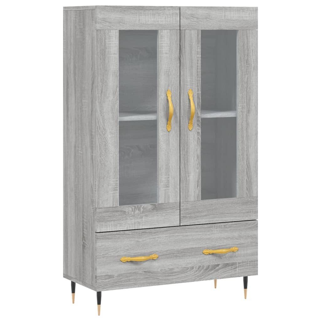vidaXL Highboard Highboard Grau Sonoma 69,5x31x115 günstig online kaufen