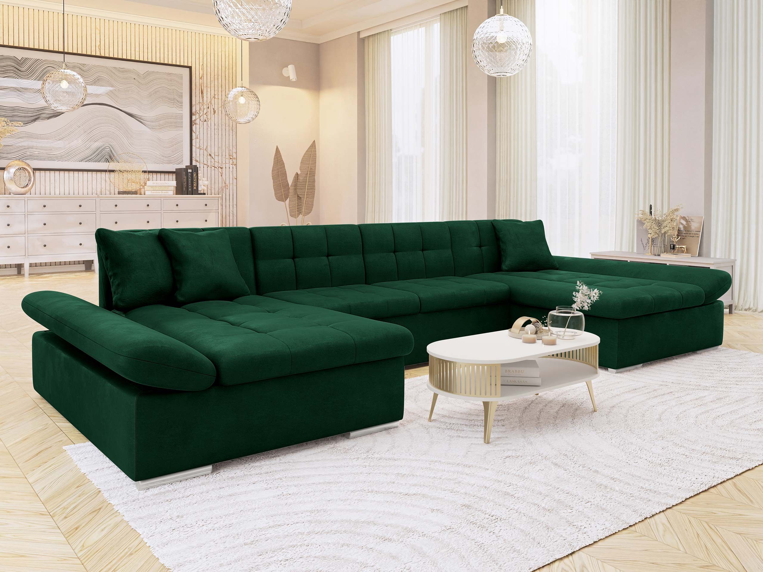 MIRJAN24 Wohnlandschaft Alia Premium, mit zwei günstig online kaufen