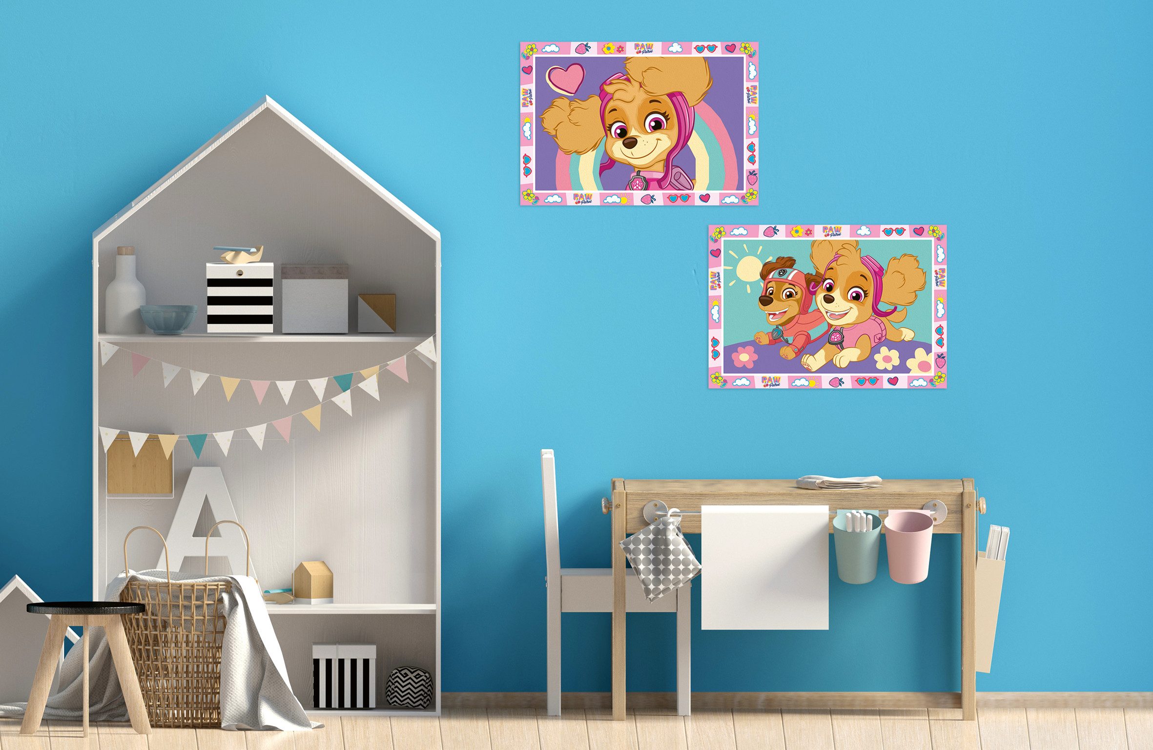 Ravensburger Malen nach Zahlen CreArt, Paw Patrol mit Skye, Made in Europe