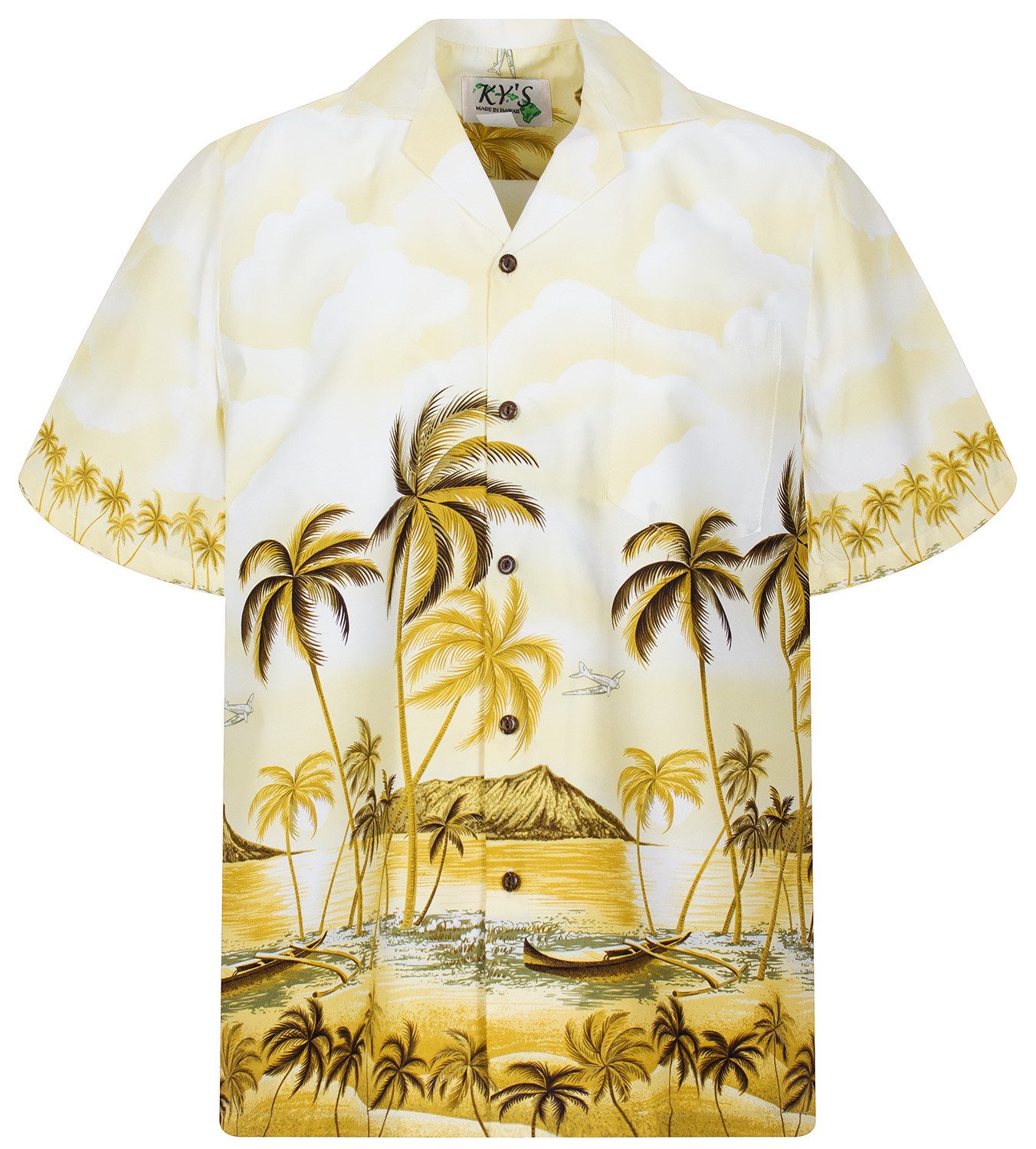 KY's Hawaiihemd Palmbeach Original Hawaiihemd mit günstig online kaufen