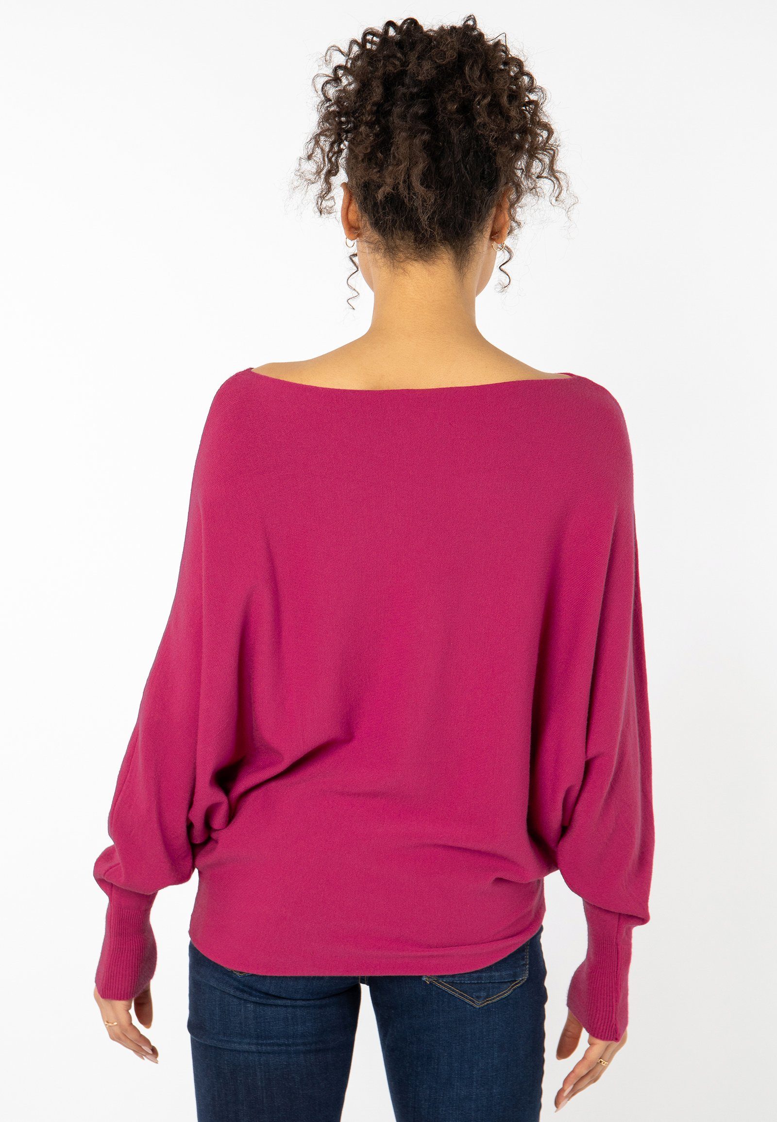 SUBLEVEL Strickpullover Strickpullover mit Fledermausärmeln günstig online kaufen