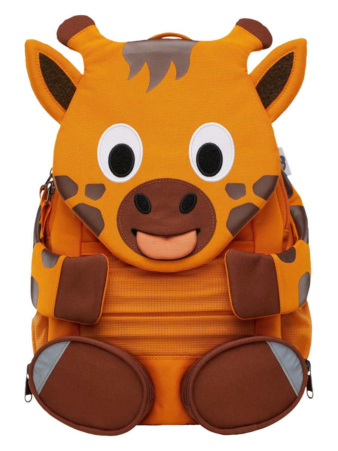 Affenzahn Kinderrucksack Großer Freund, mit personalisierbarer Ziehzunge
