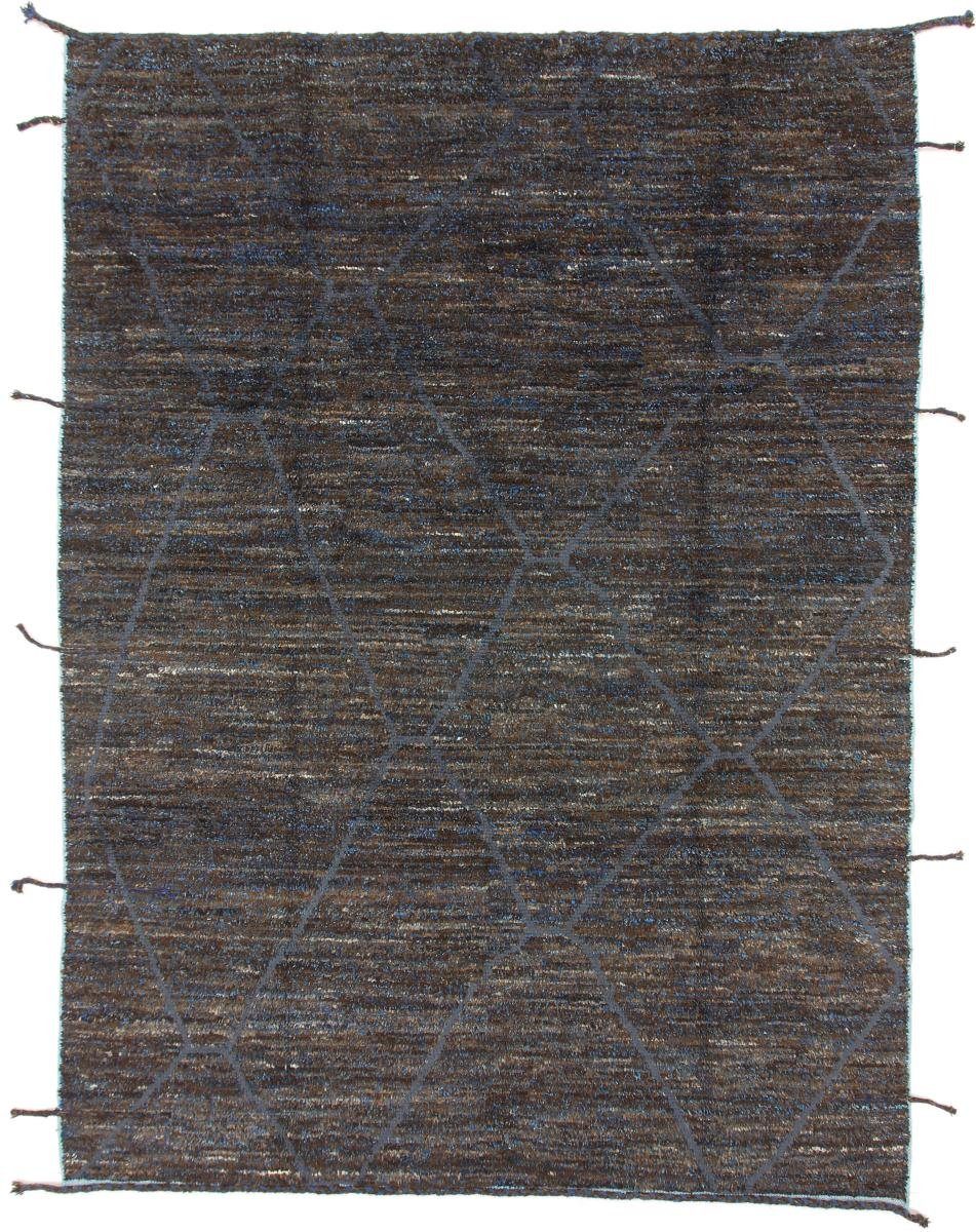Orientteppich Berber Maroccan Design 241x325 Handgeknüpfter Moderner Orientteppich, Nain Trading, rechteckig, Höhe: 25 mm