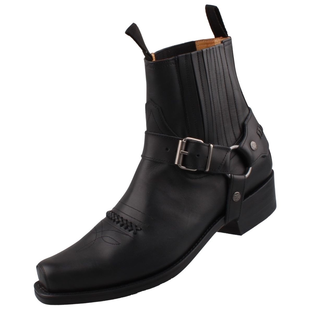 Sendra Boots 6445-Pull Oil Negro Stiefel