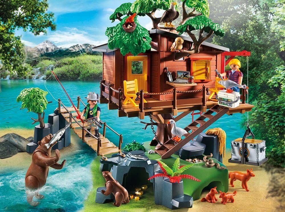 Playmobil® 5557 Abenteuer Baumhaus Konstruktions-Spielset günstig online kaufen