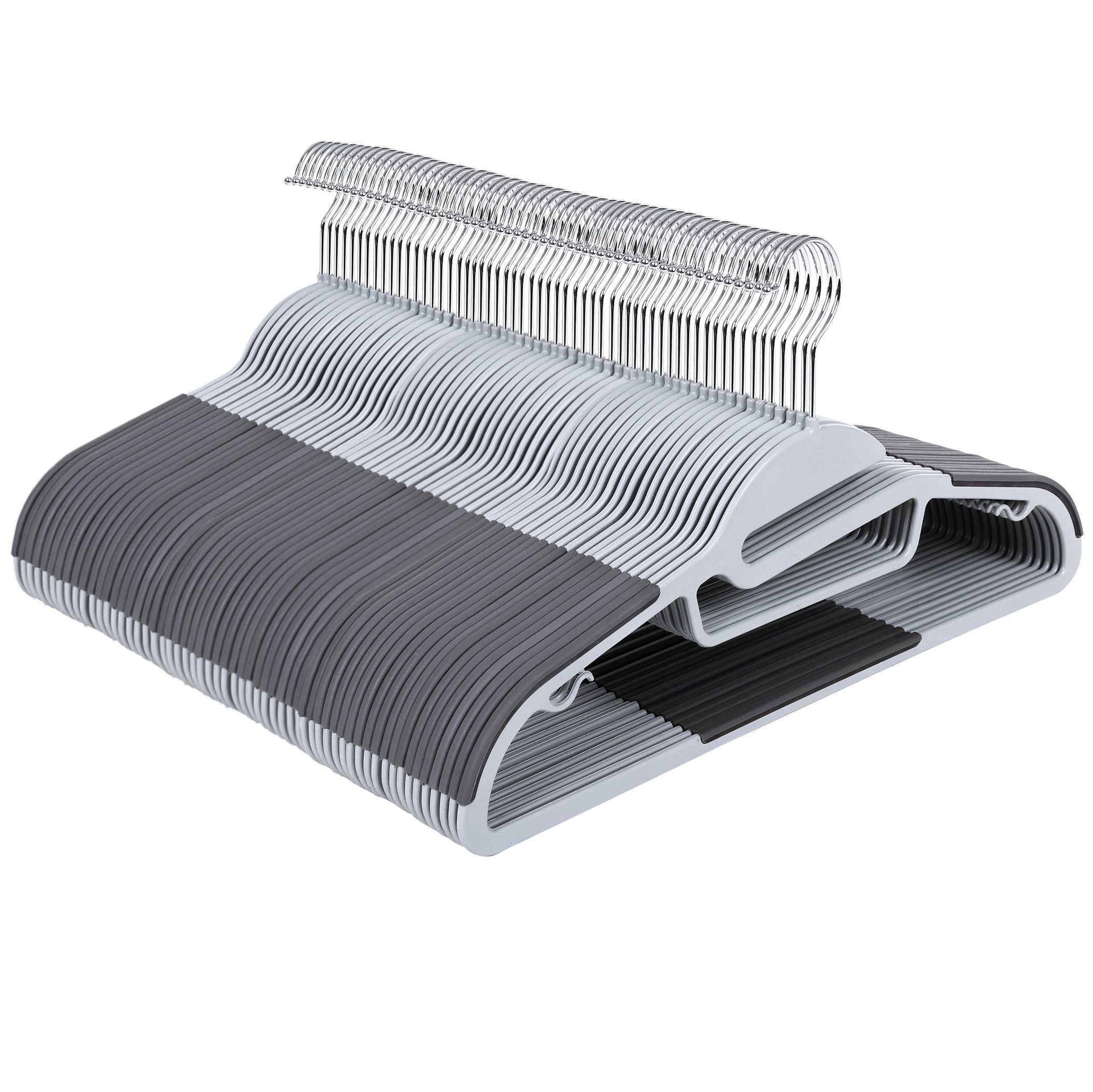 SONGMICS Kleiderbügel Kunststoff, (50-tlg), 50 Stück, Anzugbügel aus Kunsts günstig online kaufen
