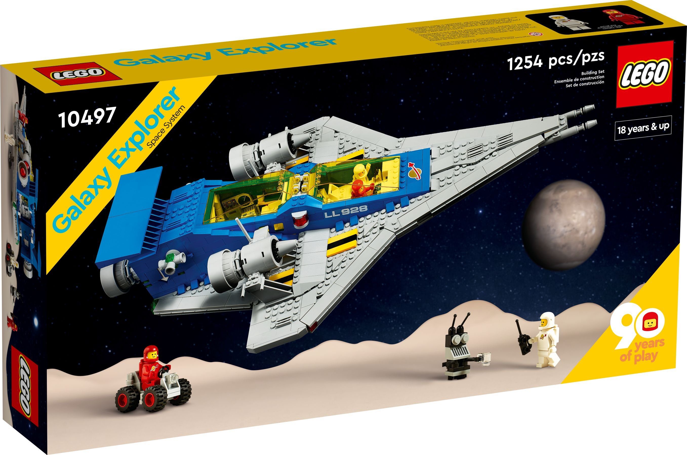LEGO® Icons (Creator Expert) 10497 Entdeckerraumschiff Konstruktionsspielsteine