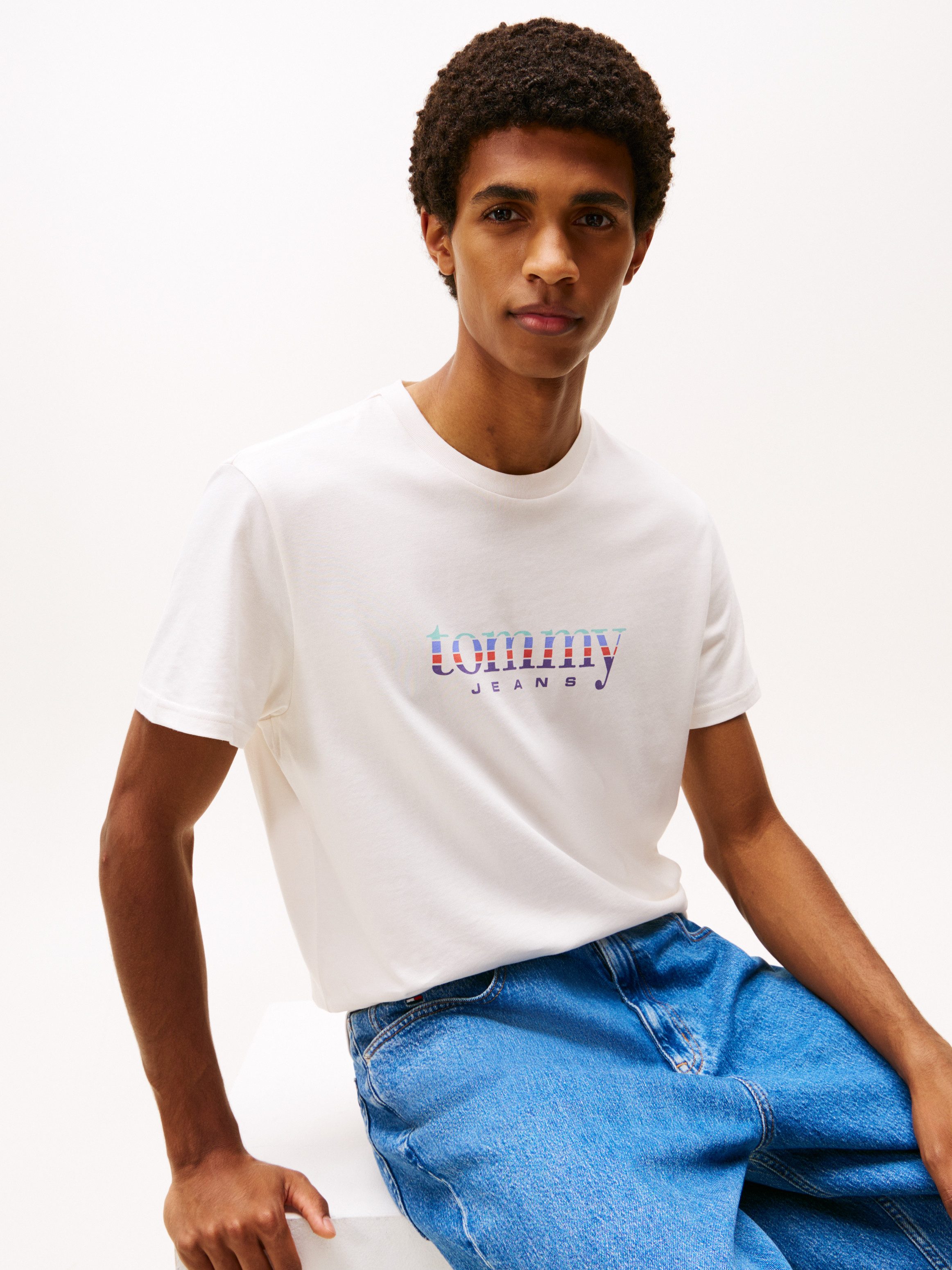 Tommy Jeans T-Shirt TJM SLIM ENTRY DNA