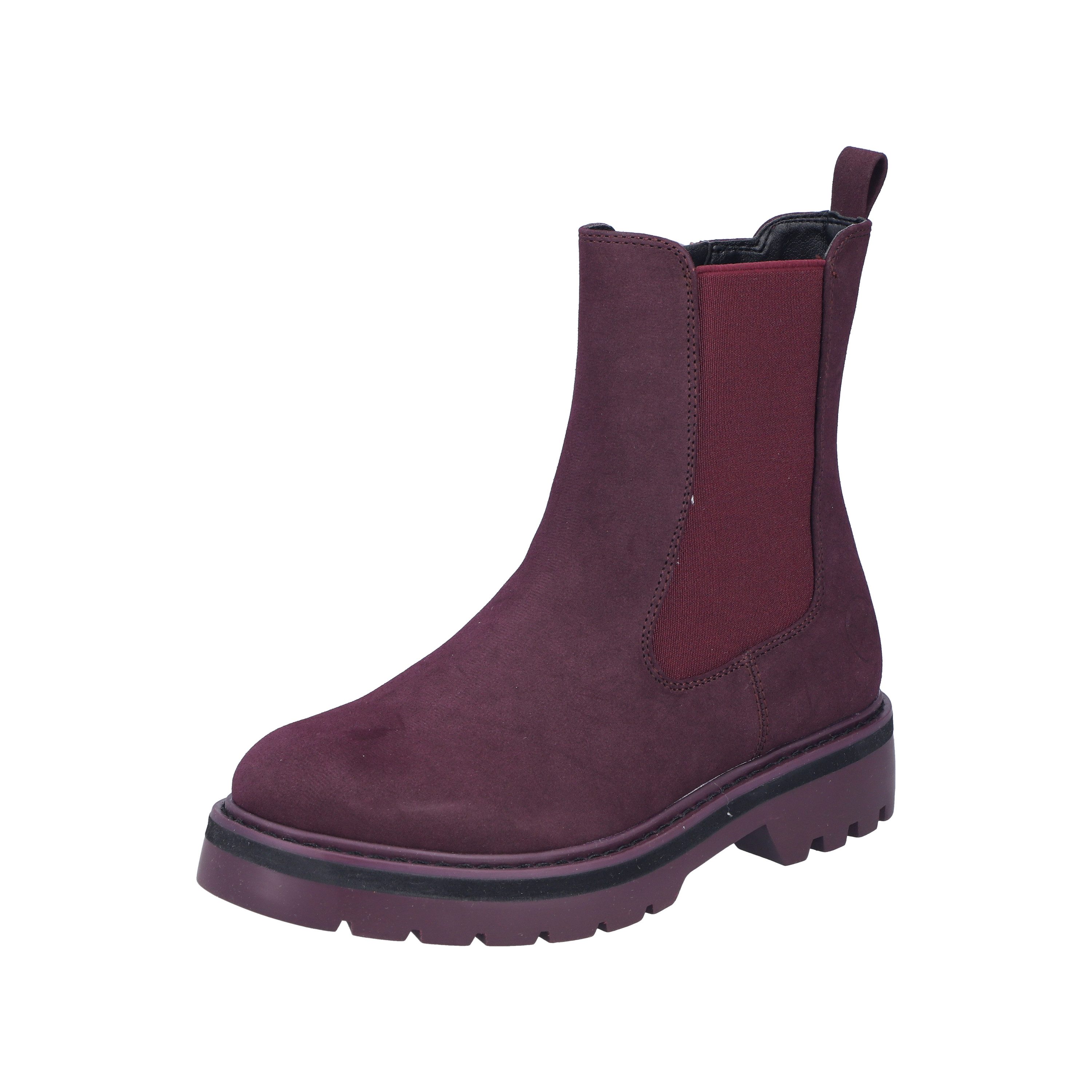 Rieker Winterboots Stiefelette, Chelseaboots mit Warmfutter und Stretcheinsatz
