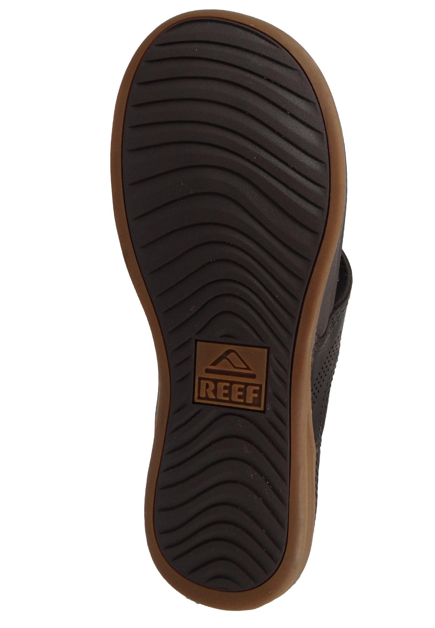 Reef RF0A3YMNBRO Cushion Lux Zehentrenner Black Brown Sandale