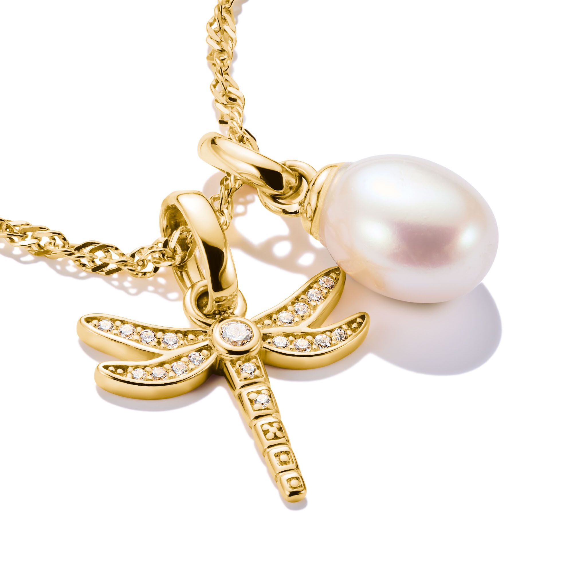 THOMAS SABO Charm Perle Charm Süßwasserzuchtperle - Connect, mit Süßwasserzuchtperle