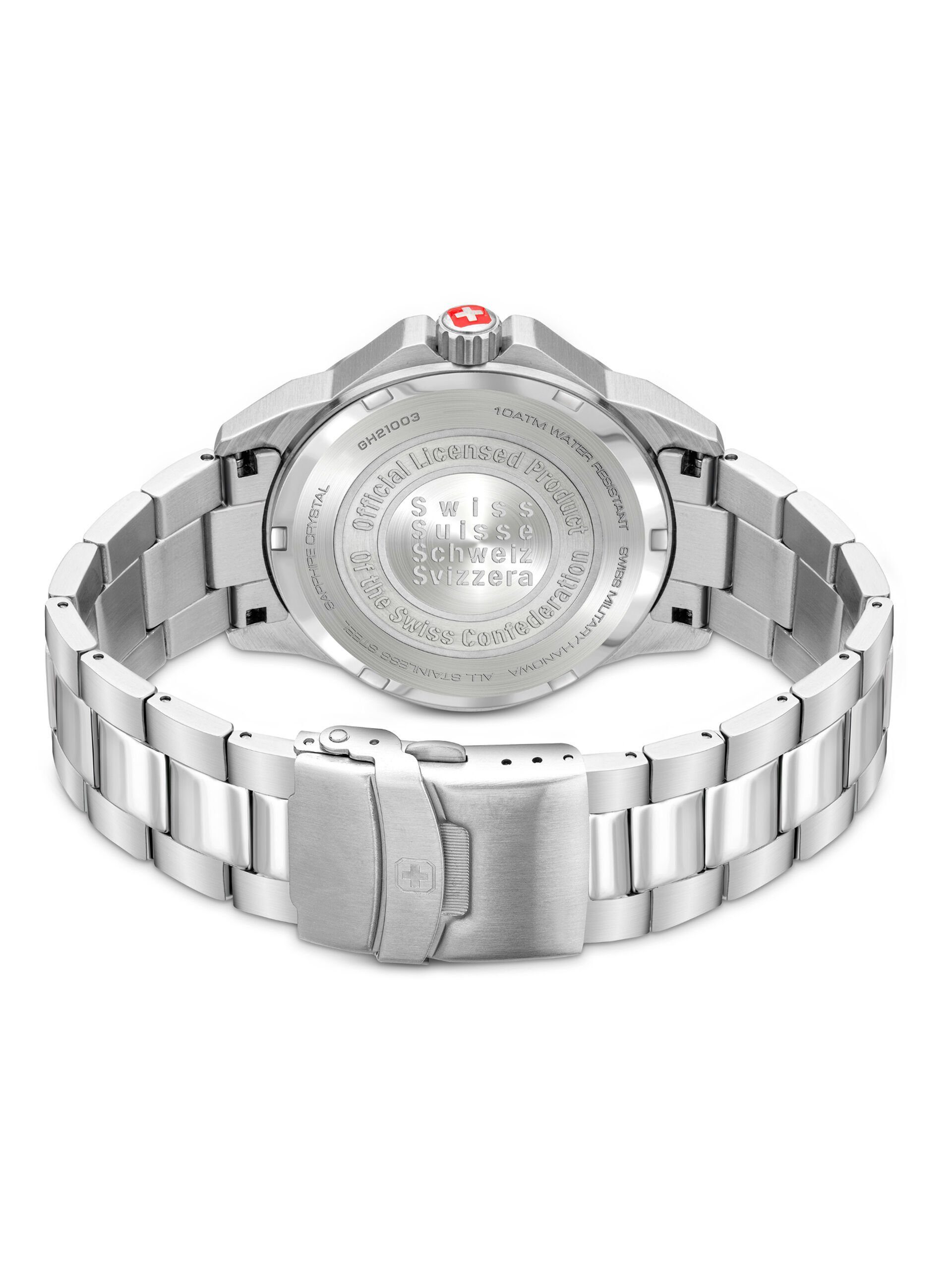 Swiss Military Hanowa Schweizer Uhr PUMA, SMWGH2100303, Hochwertiges und  kratzfestes Saphirglas | Schweizer Uhren