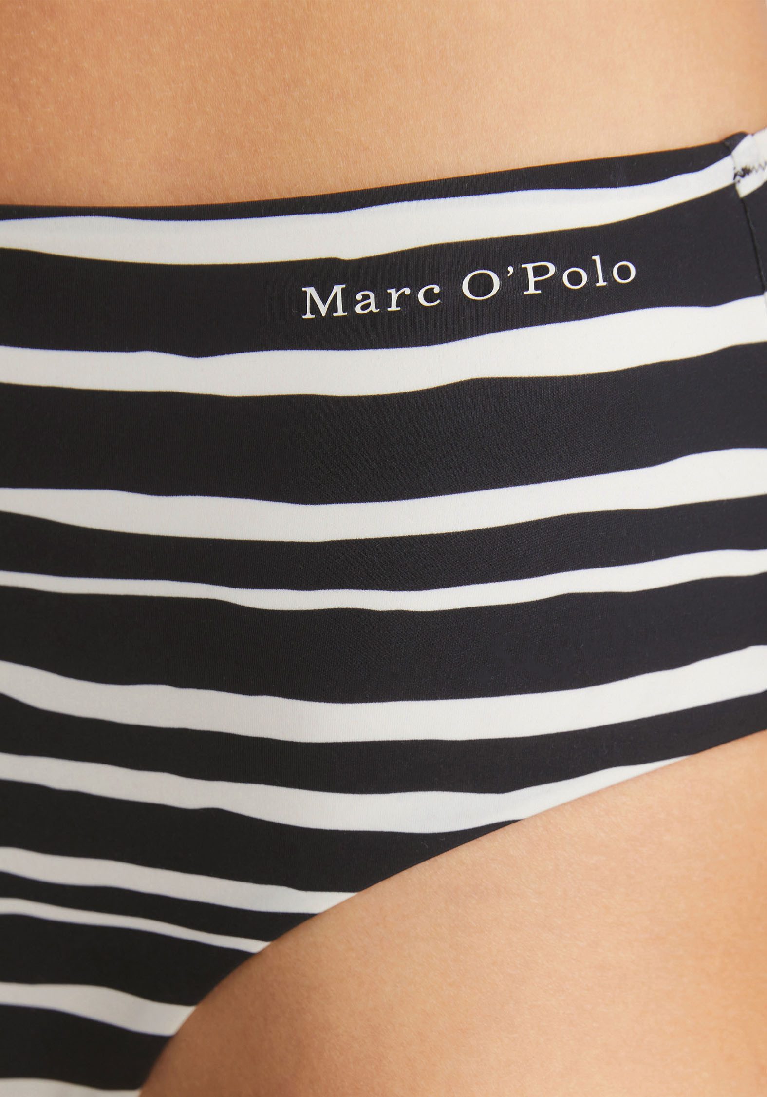 Marc O'Polo Bikini-Hose Summer Blacks mit hohem Bunddesign