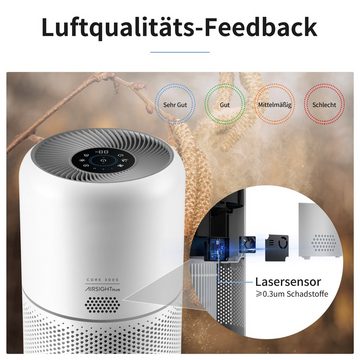 Levoit Luftreiniger Core 300S, für 41 m² Räume, mit TRUE HEPA H13 Filter, Räume bis 41 m², CADR 195 m³/h, SMART Home & Lasersensor