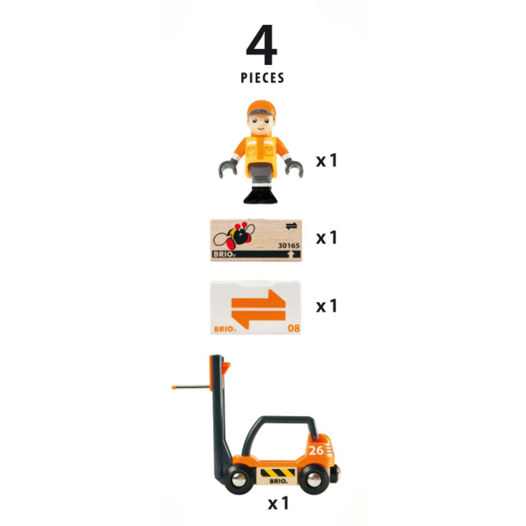 BRIO® Spielzeug-LKW BRIO Gabelstapler, Spielfahrzeug günstig online kaufen